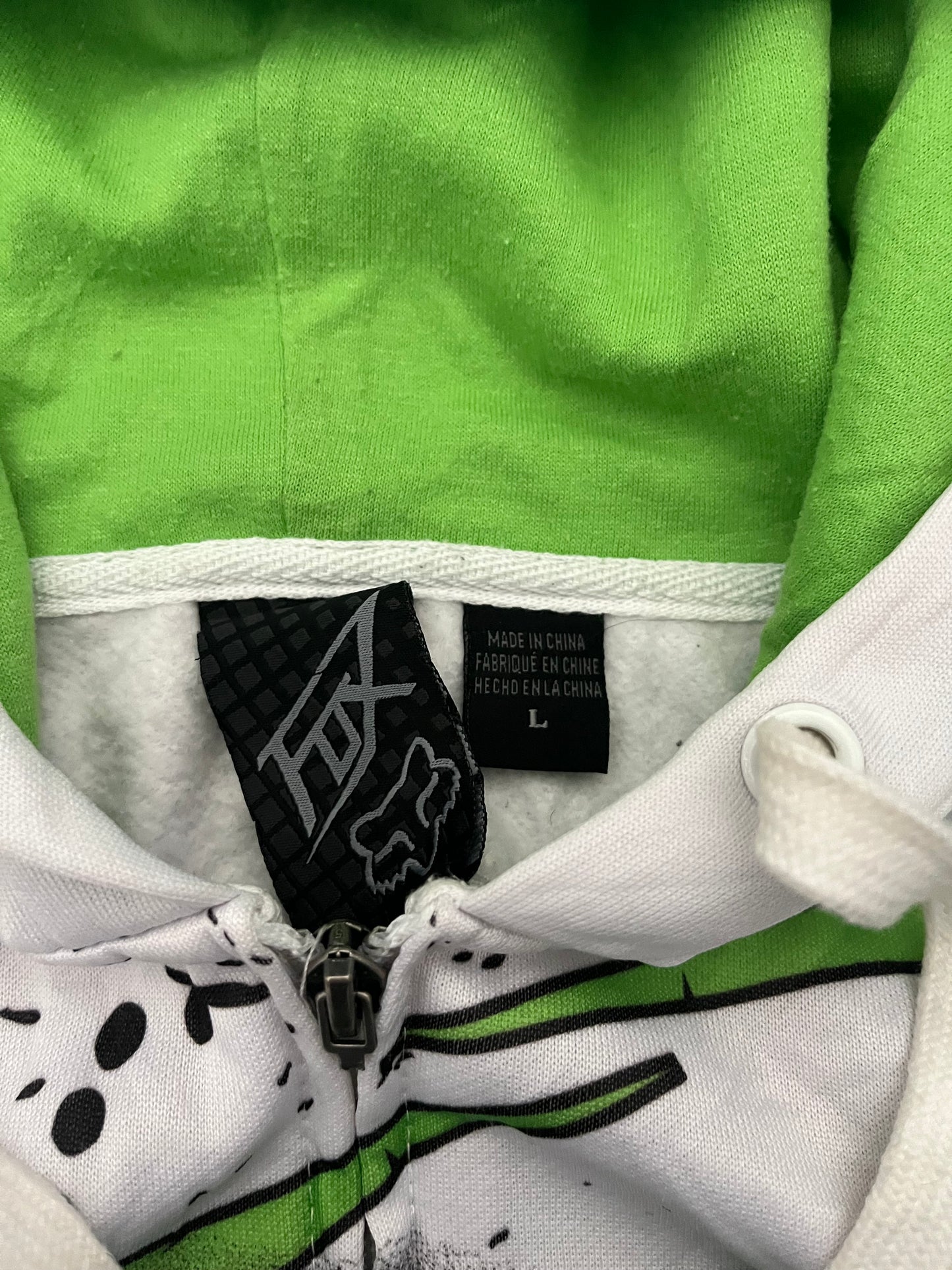 Fox racing hoodie - L