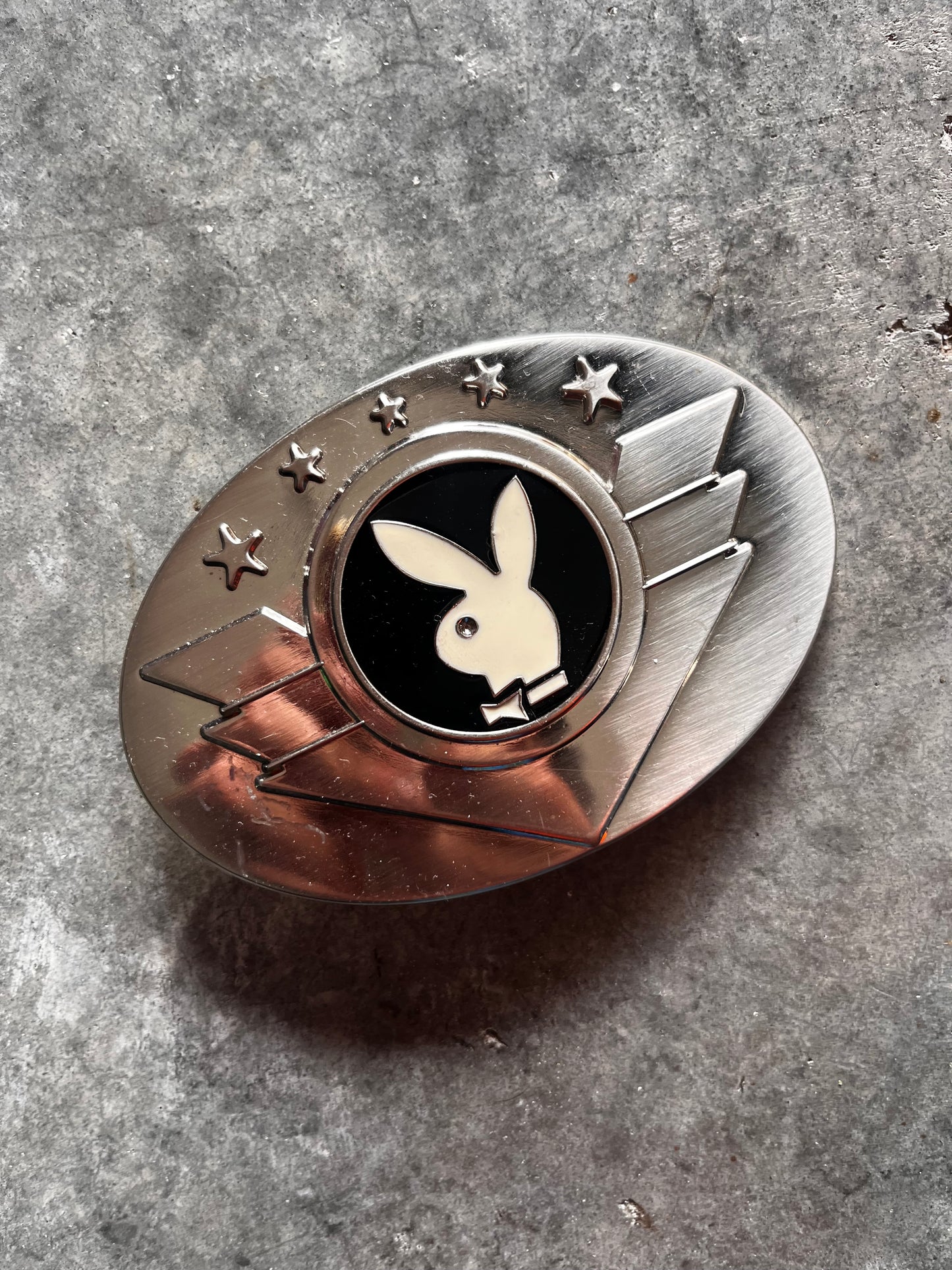 playboy belt buckle