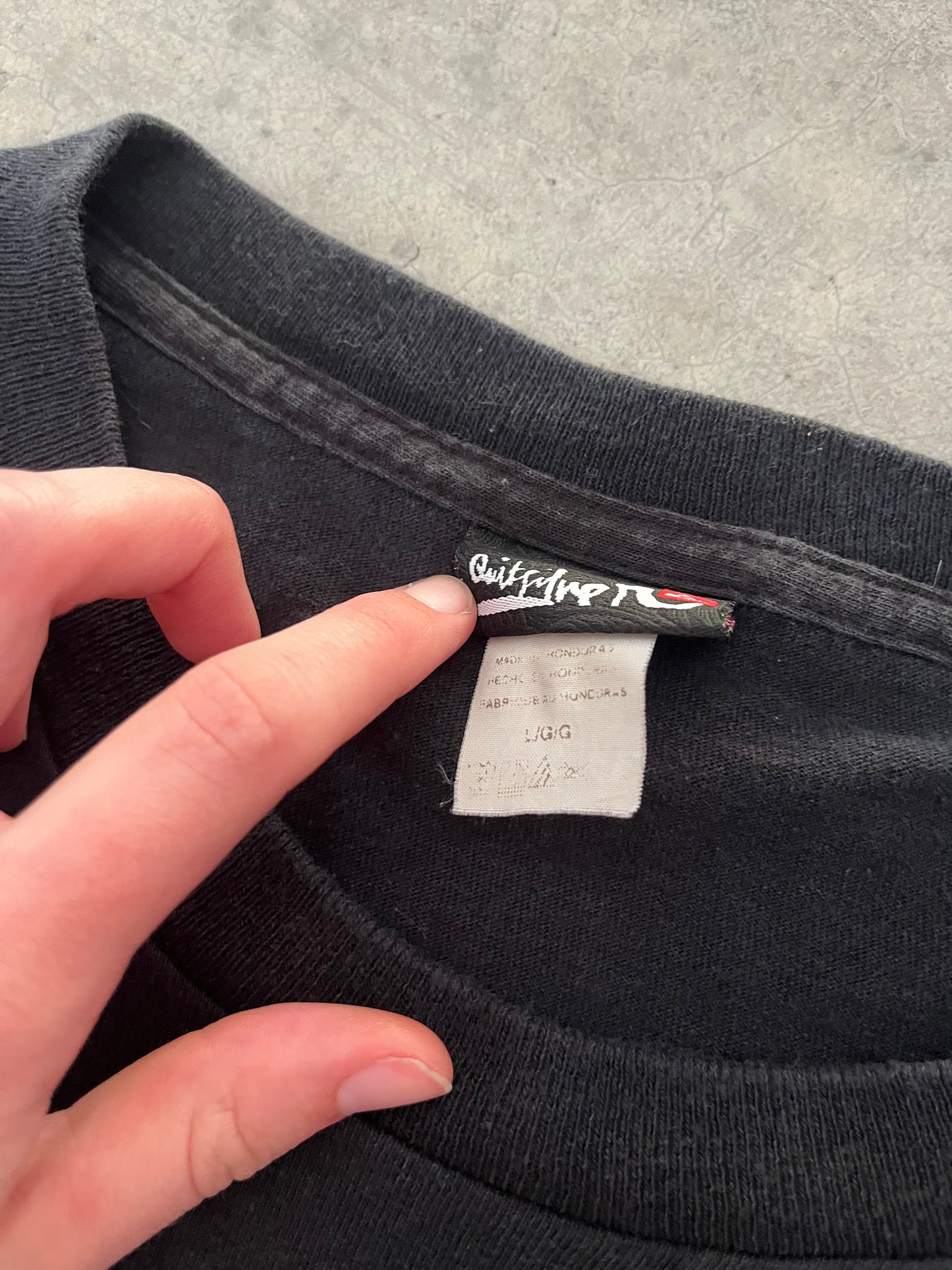 quiksilver tee - L