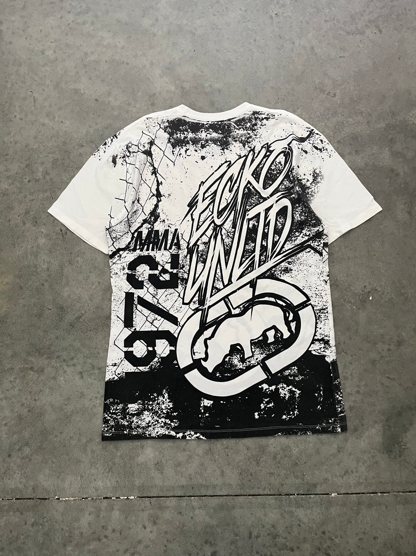 CRAZY ecko tee - L