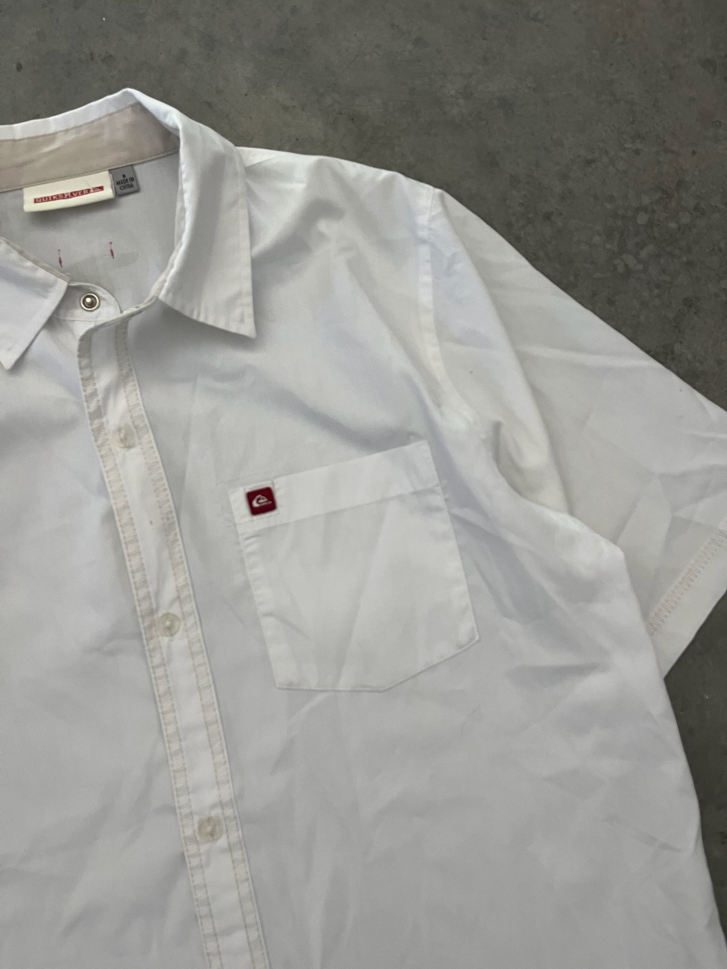 Quiksilver button up - S