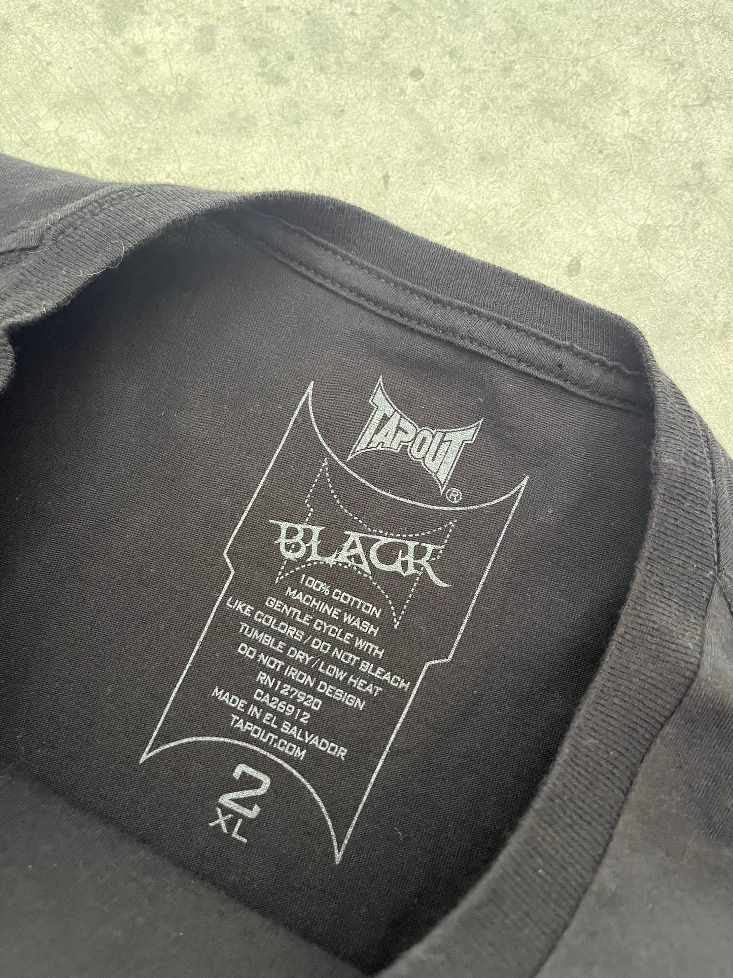 tapout tee - XXL