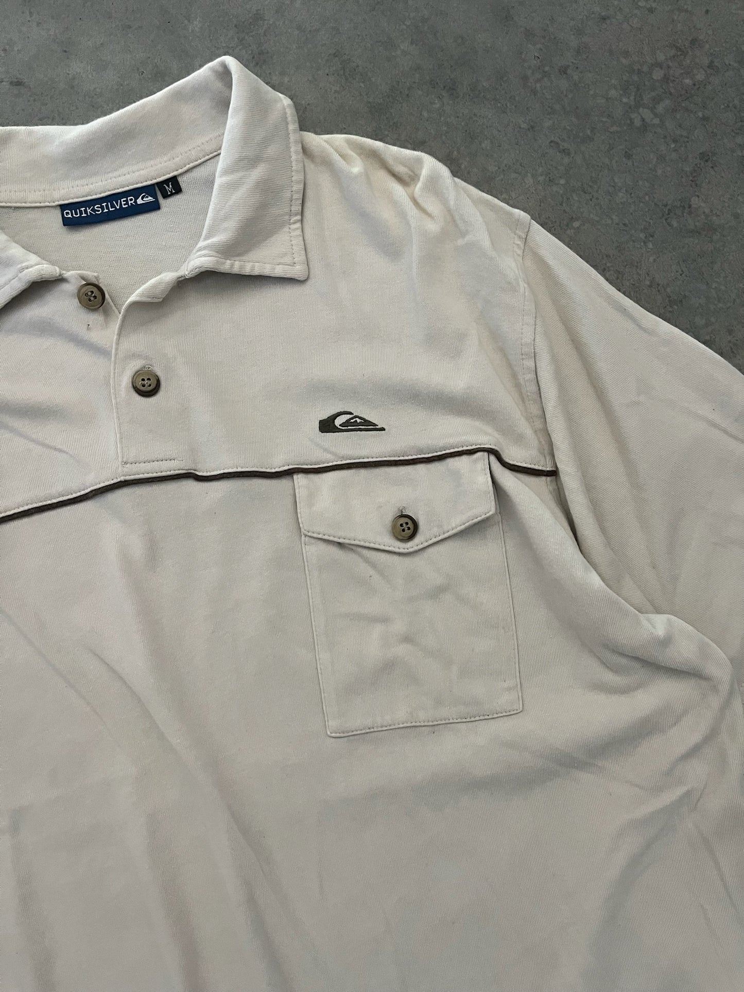 quiksilver polo - M