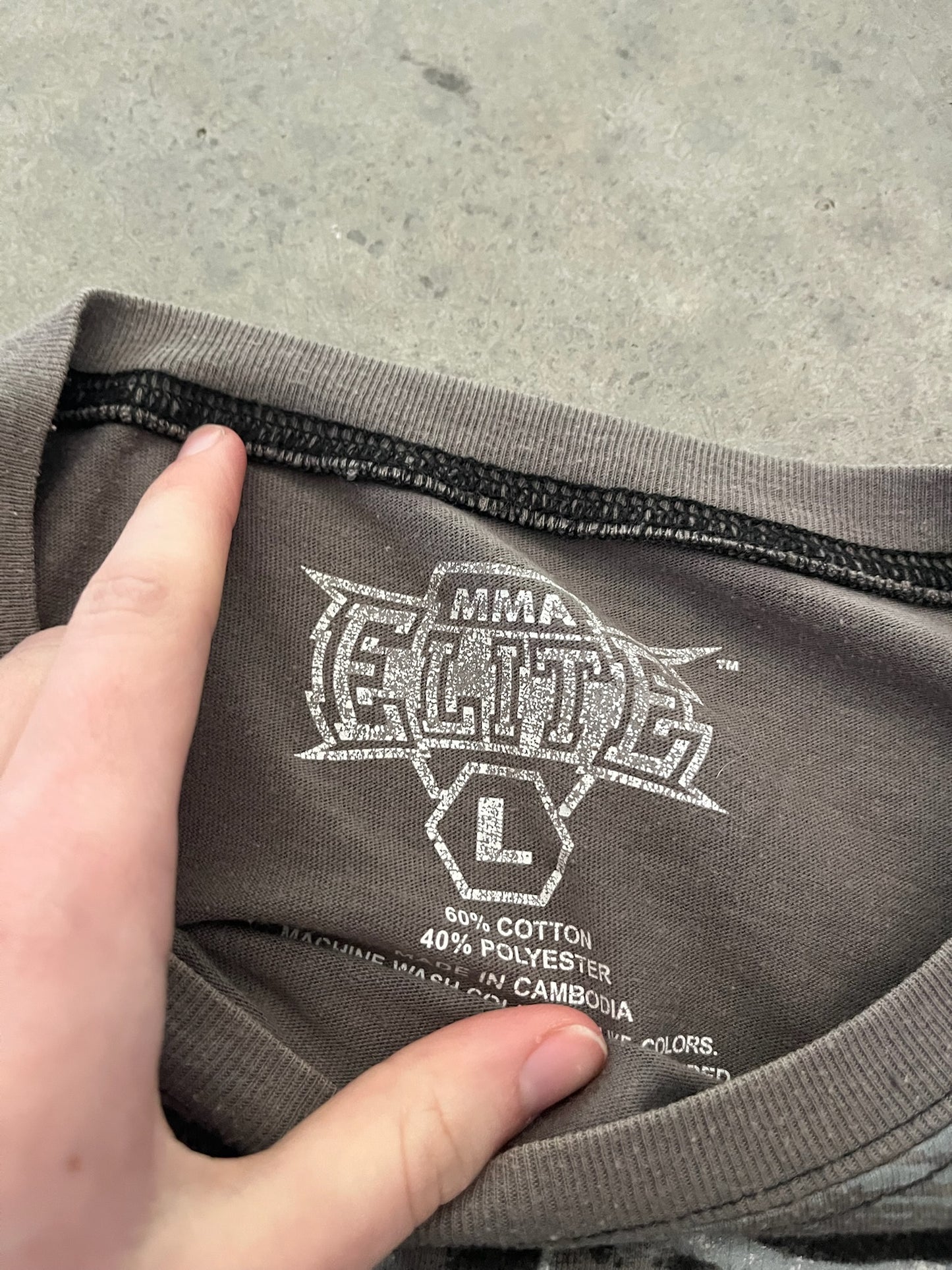 MMA Elite long sleeve - L