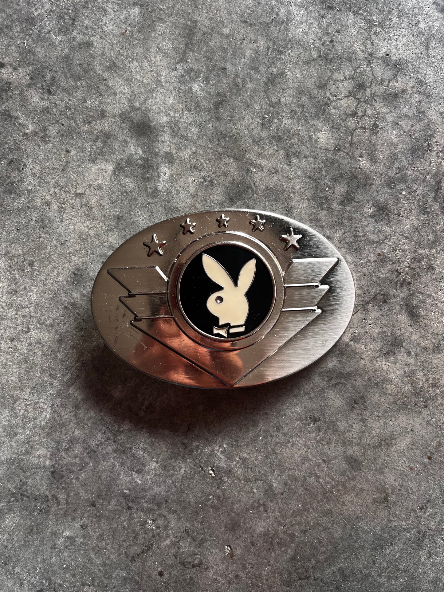 playboy belt buckle