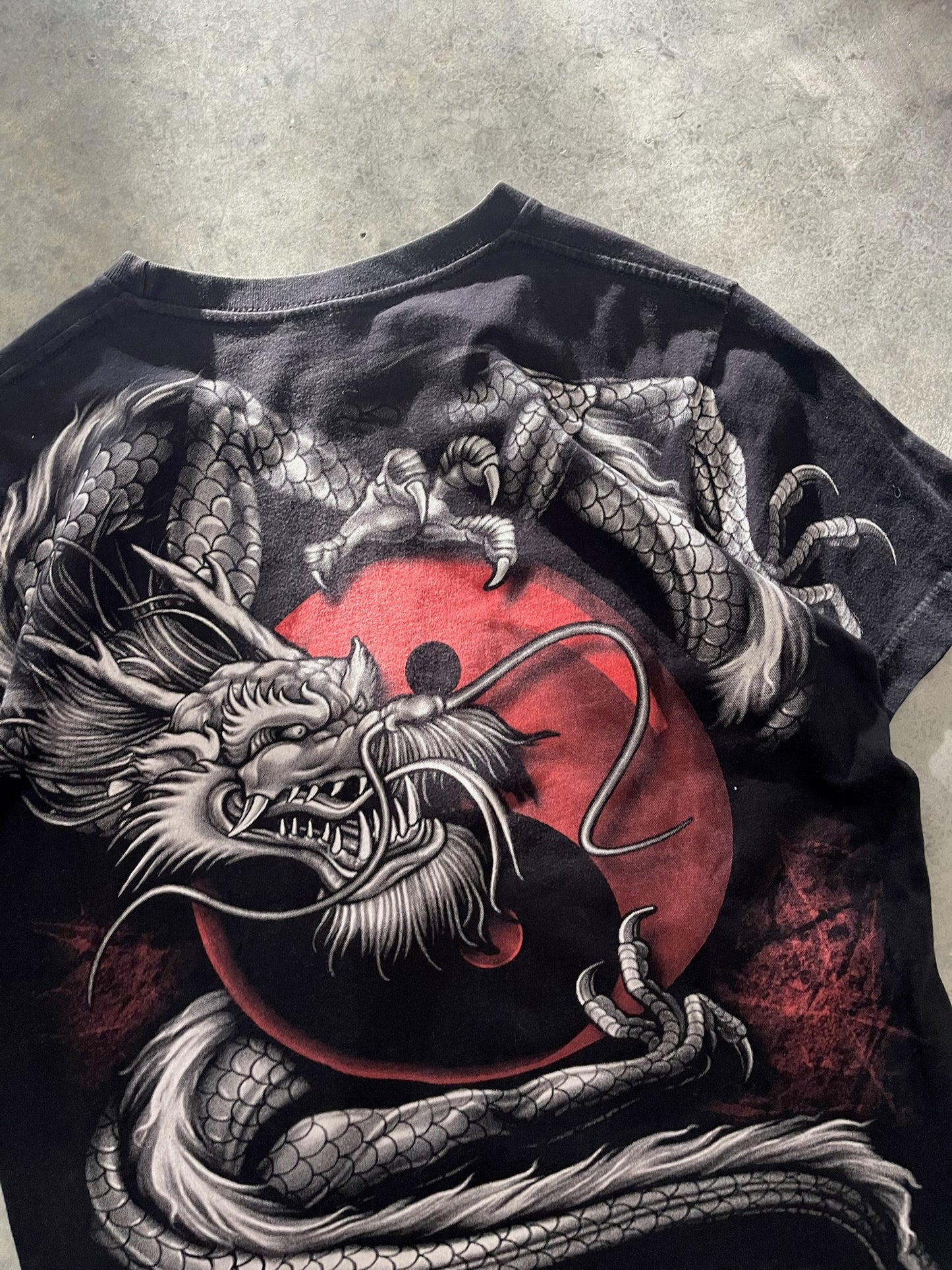 Dragon AOP tee - S