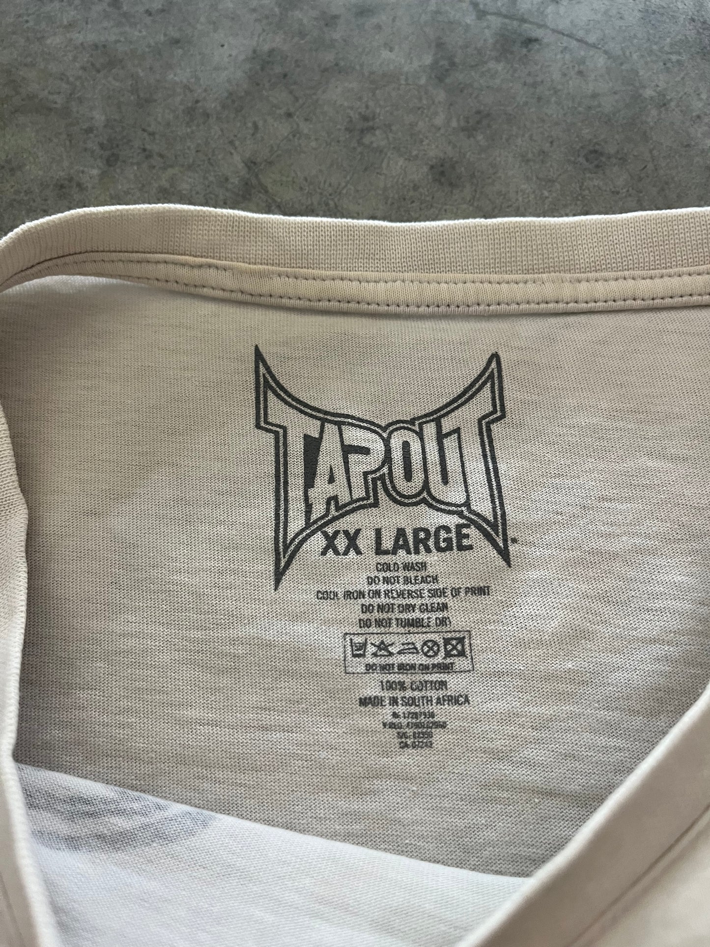sick asf tapout tee - XXL
