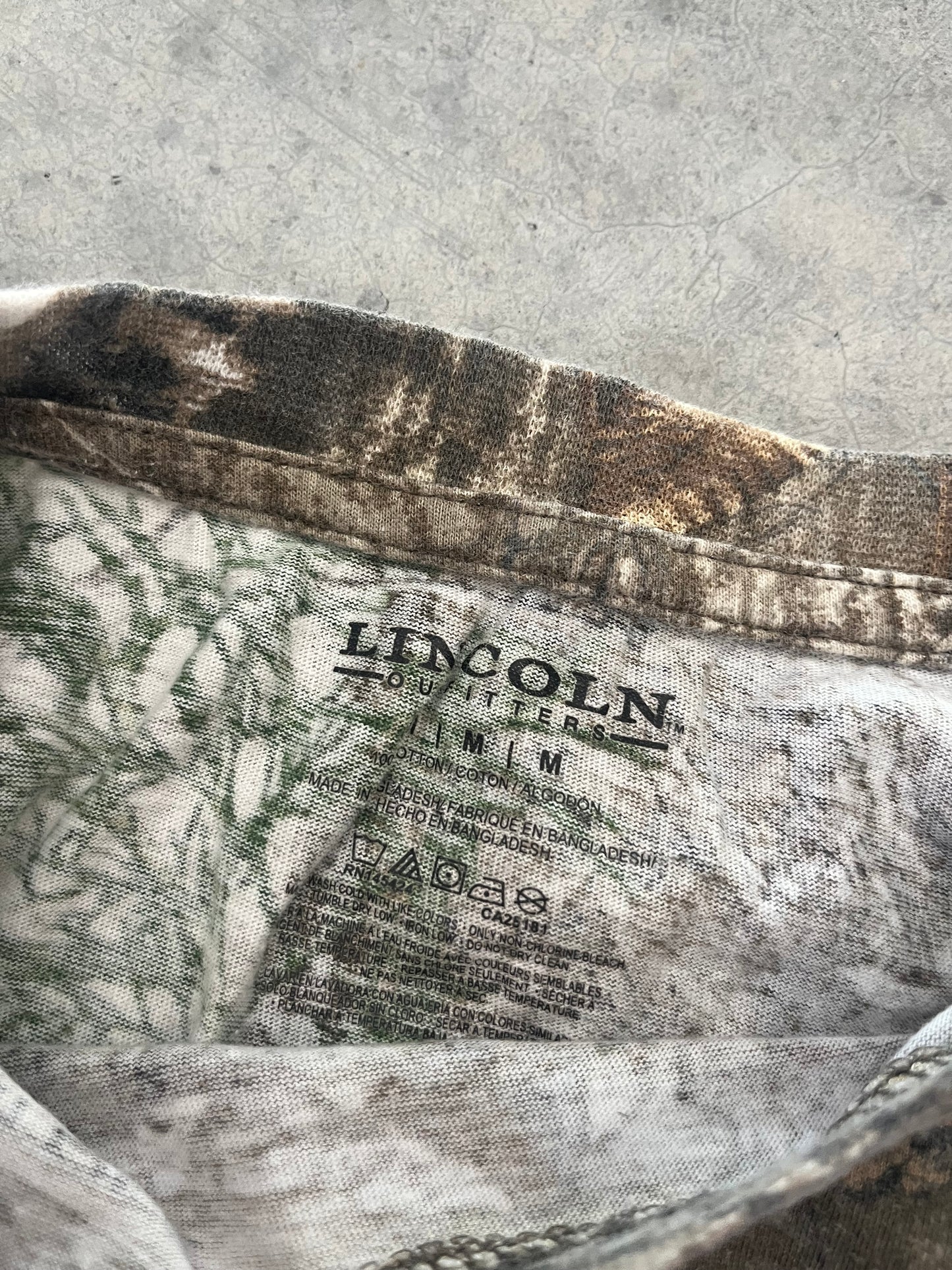 realtree tee - M