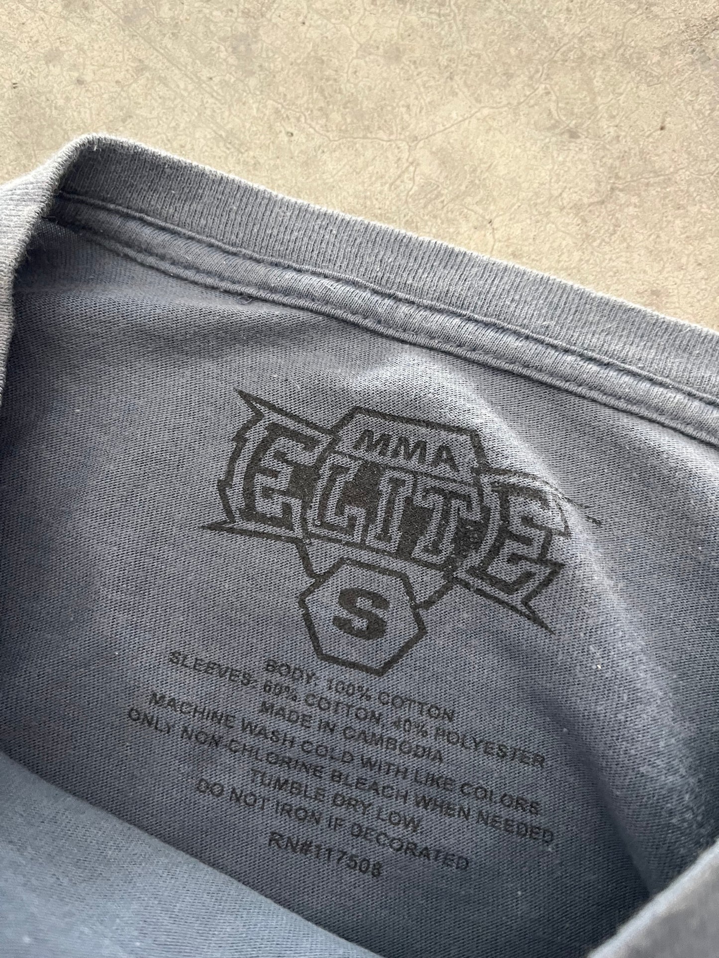 MMA elite long sleeve - S