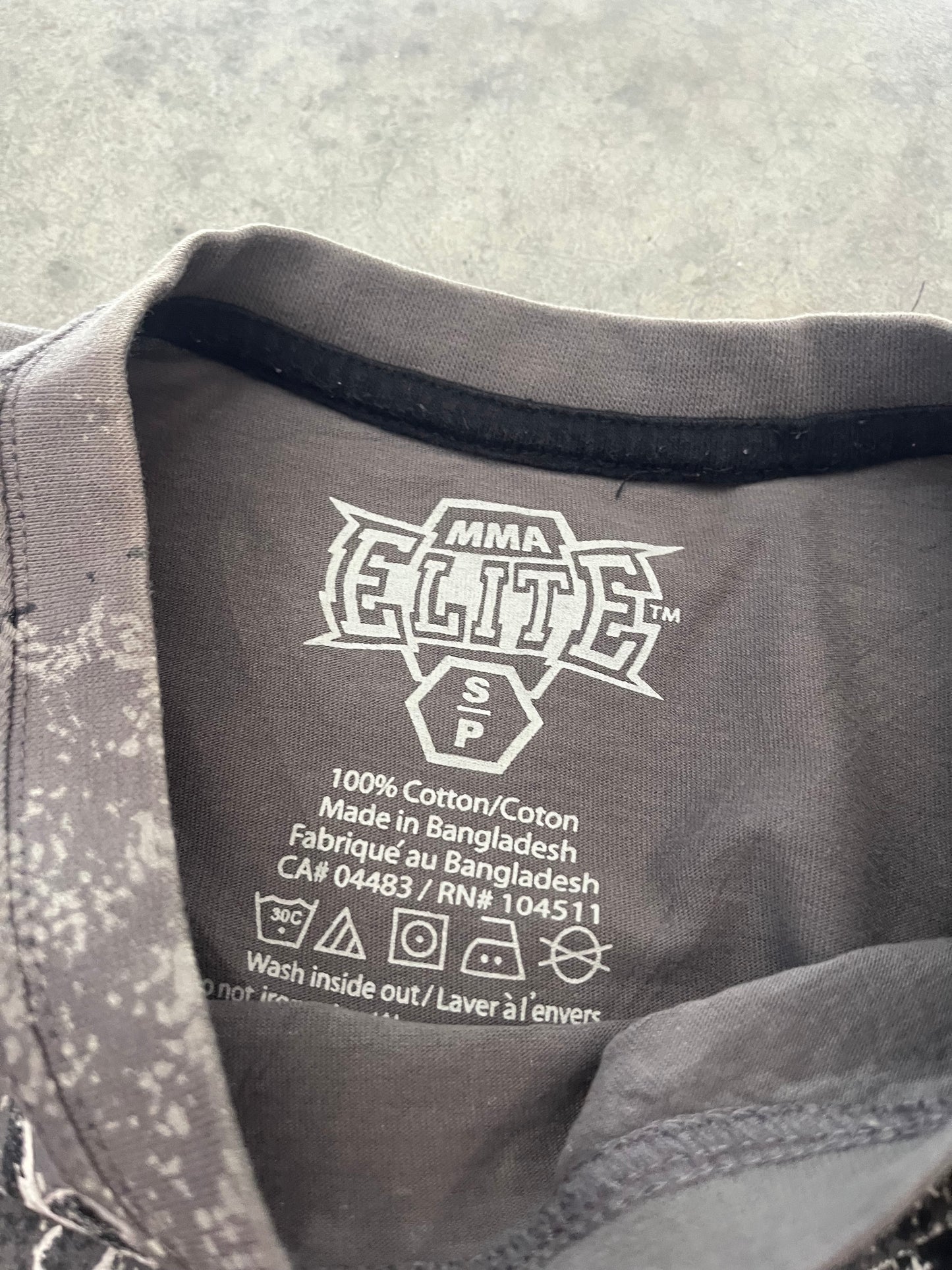 mma elite tee - S
