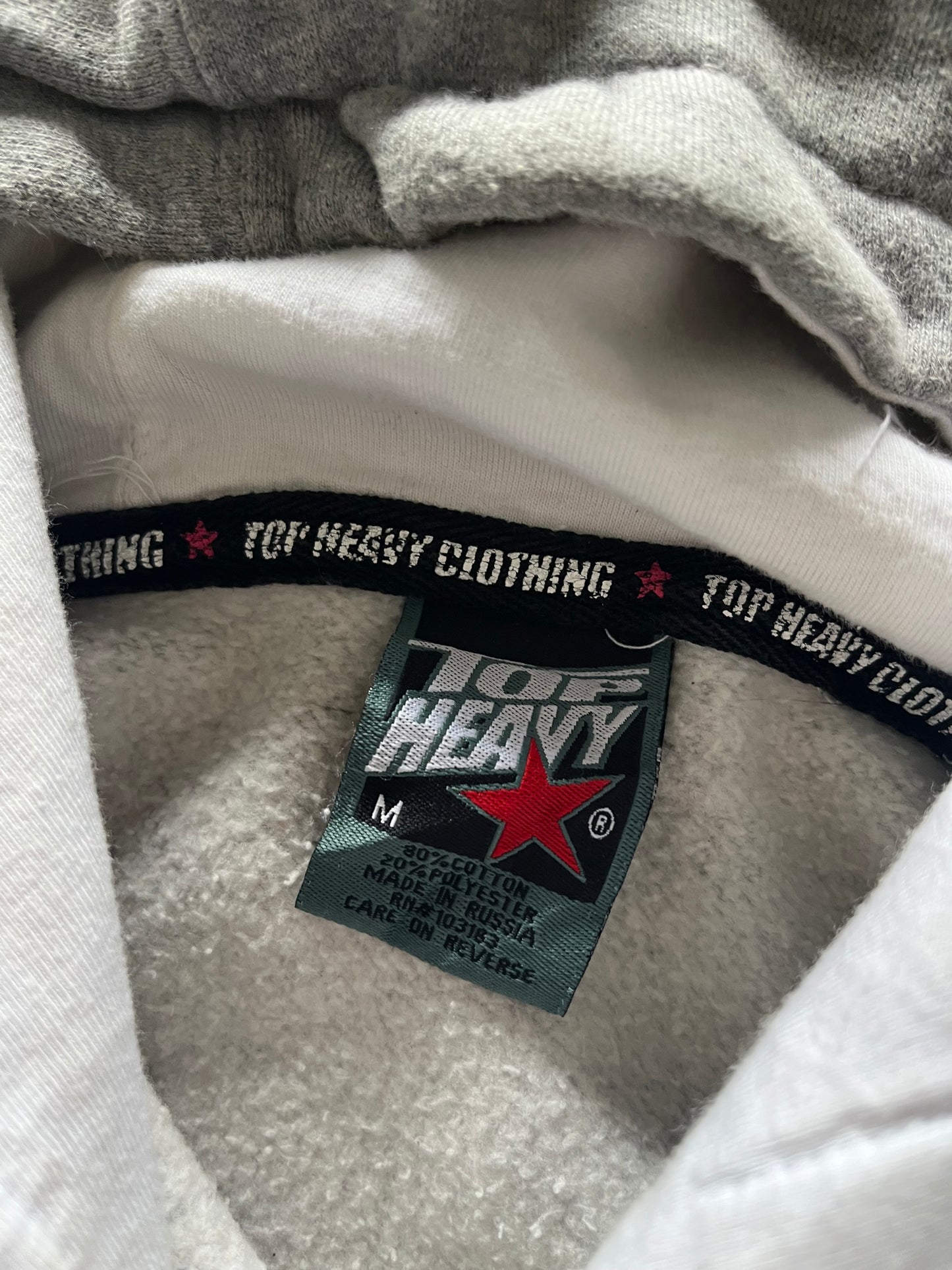 Top heavy hoodie - M