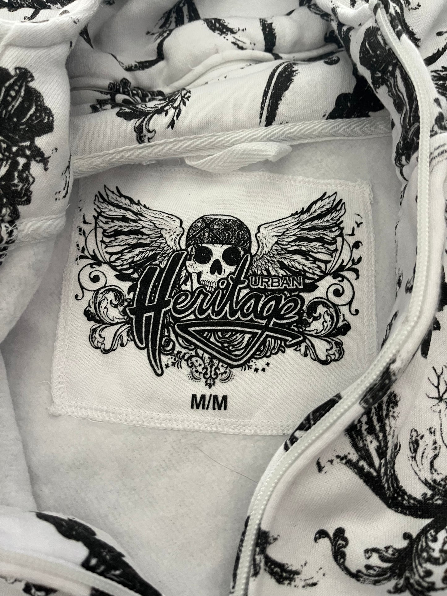 Urban heritage skull hoodie - M