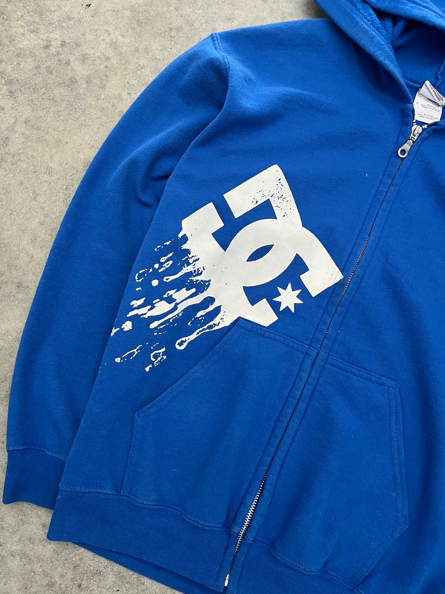 DC zipup hoodie - S