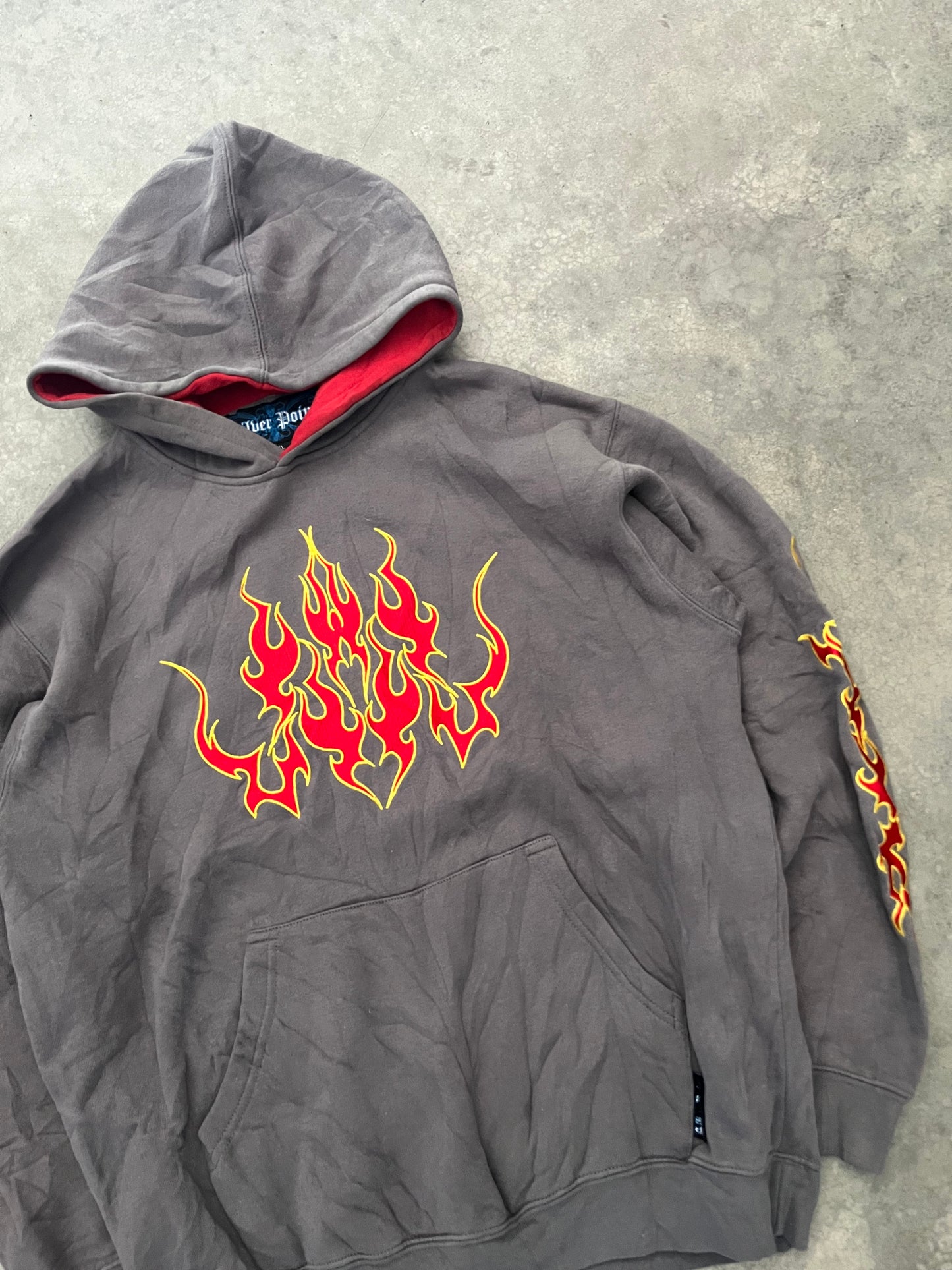 Silver point hoodie - L