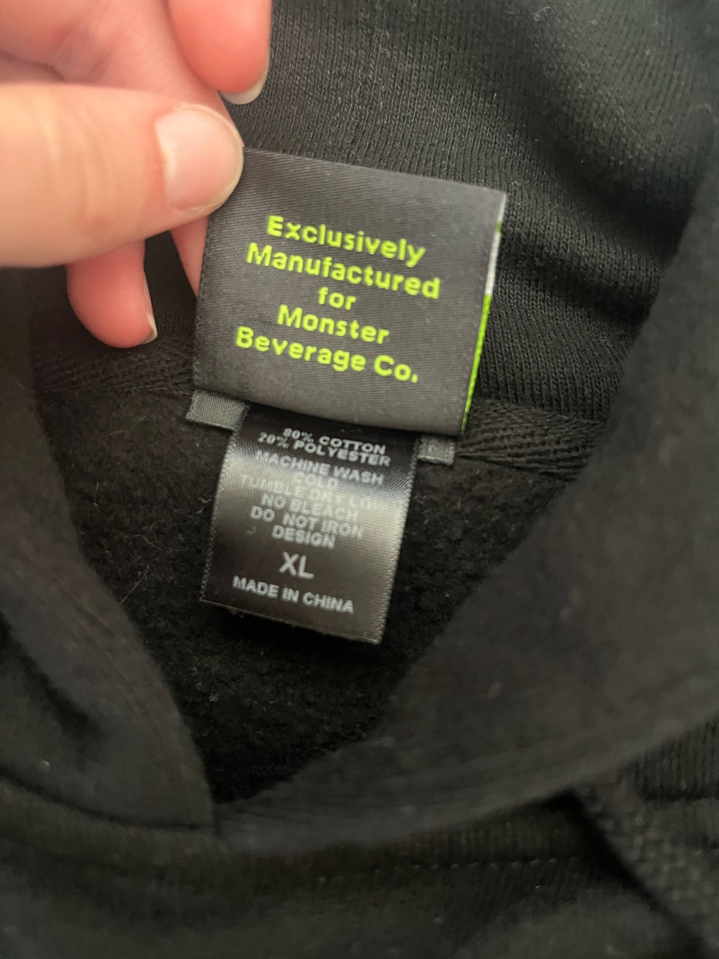 monster energy hoodie