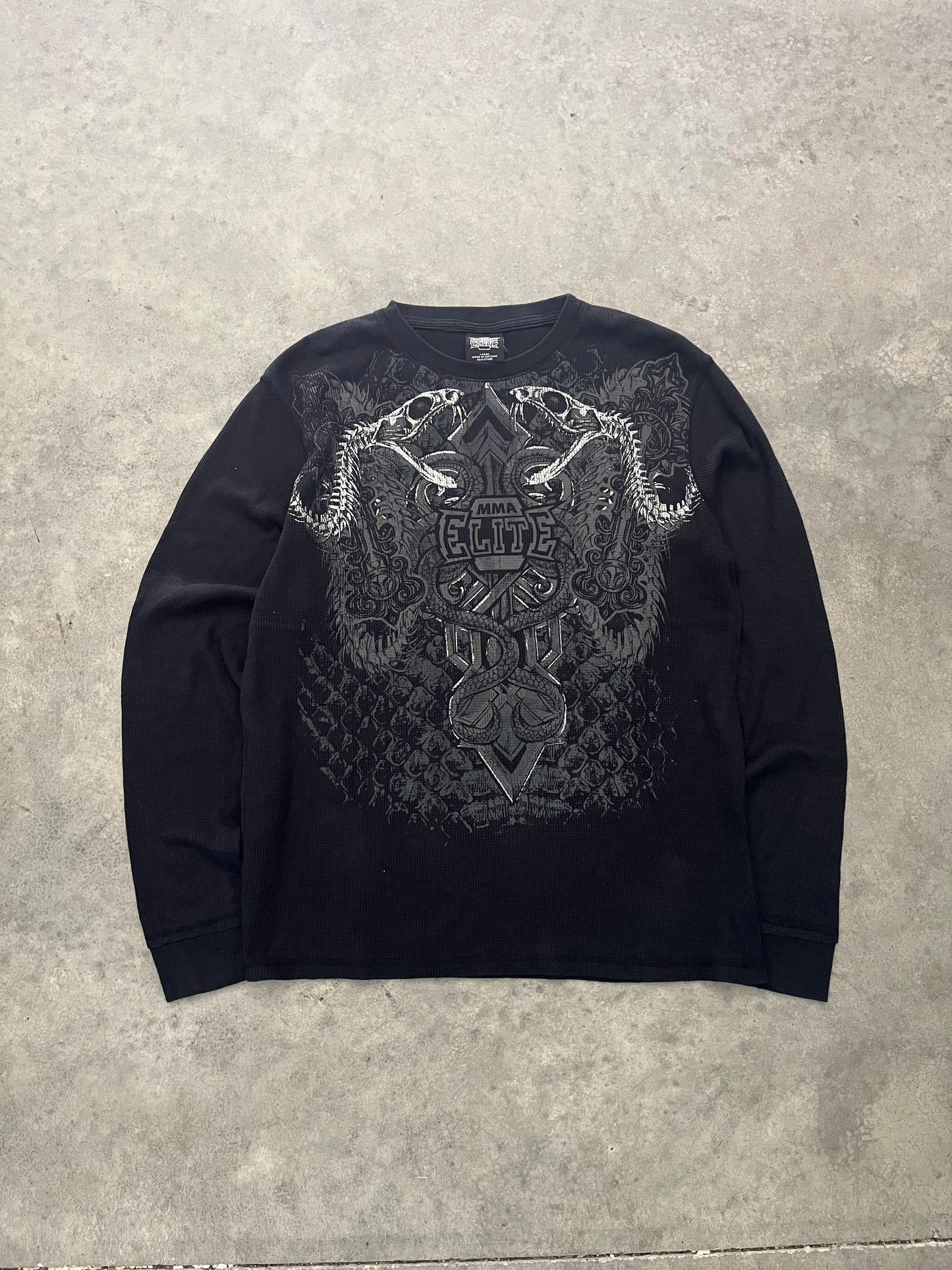 MMA elite long sleeve - L