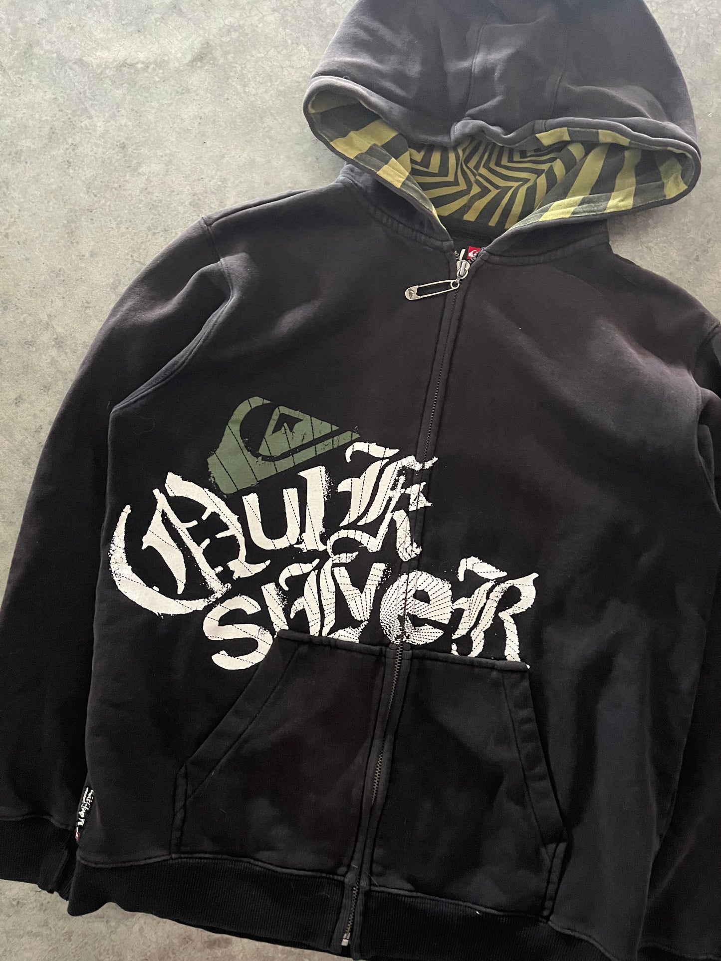 GRAIL quiksilver hoodie - S
