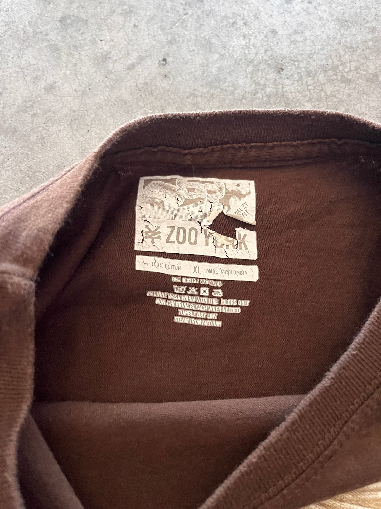 zooyork tee - XL