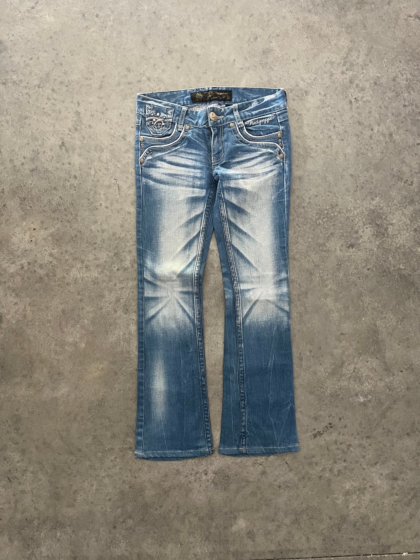 red pepper flared jeans - 28