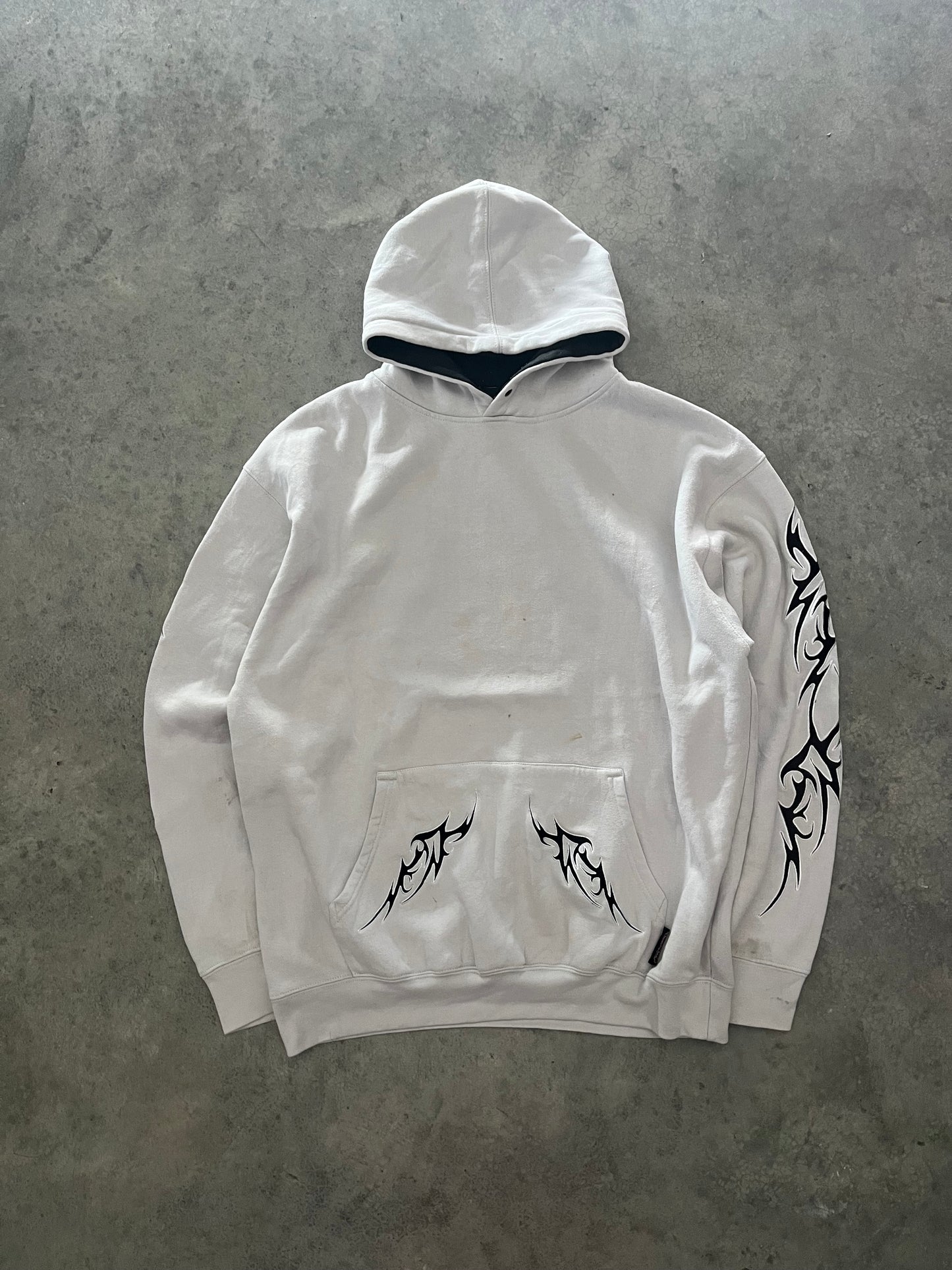 sapphire lounge tribal hoodie - XL