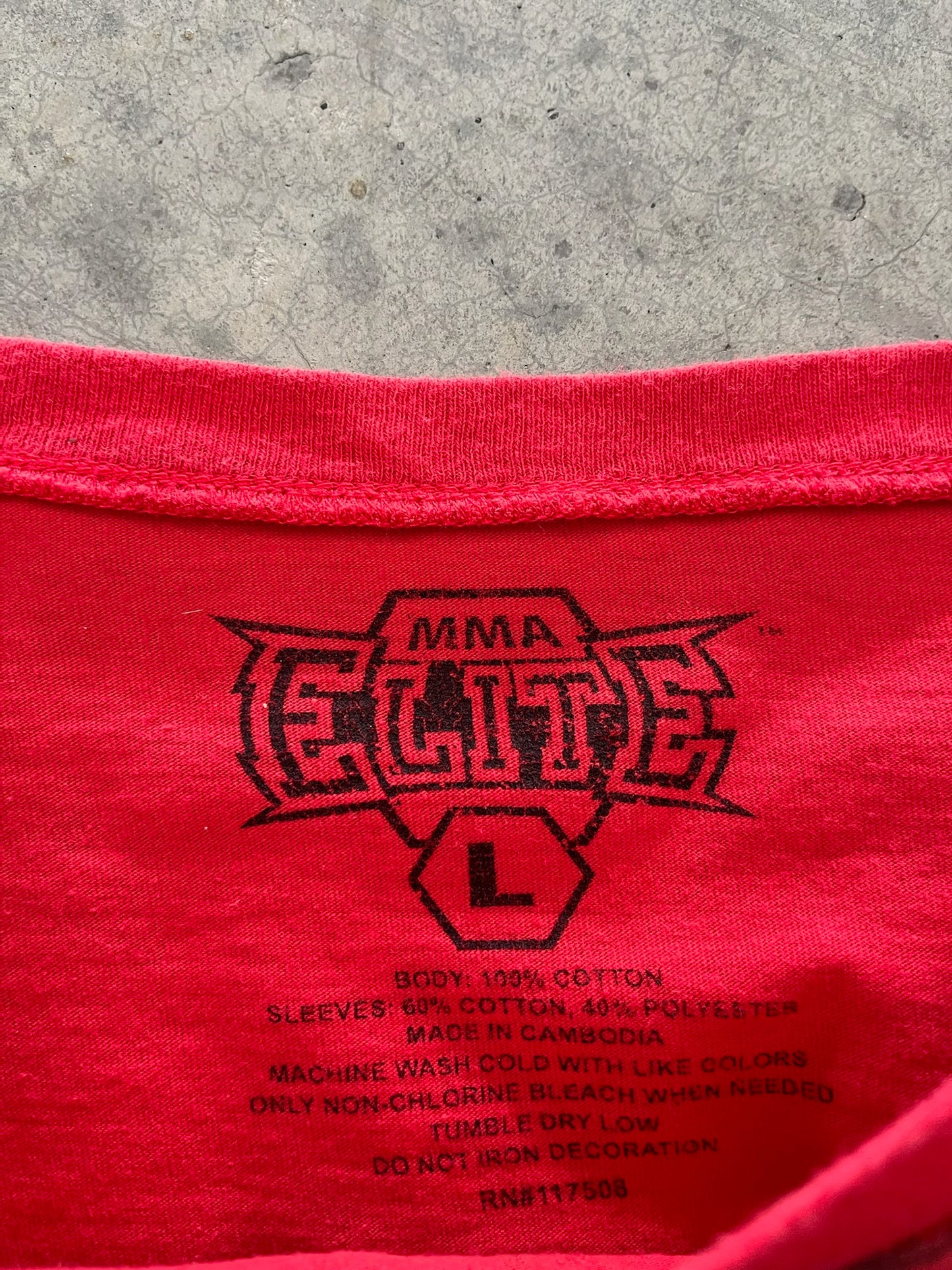MMA Elite longsleeve - M/L