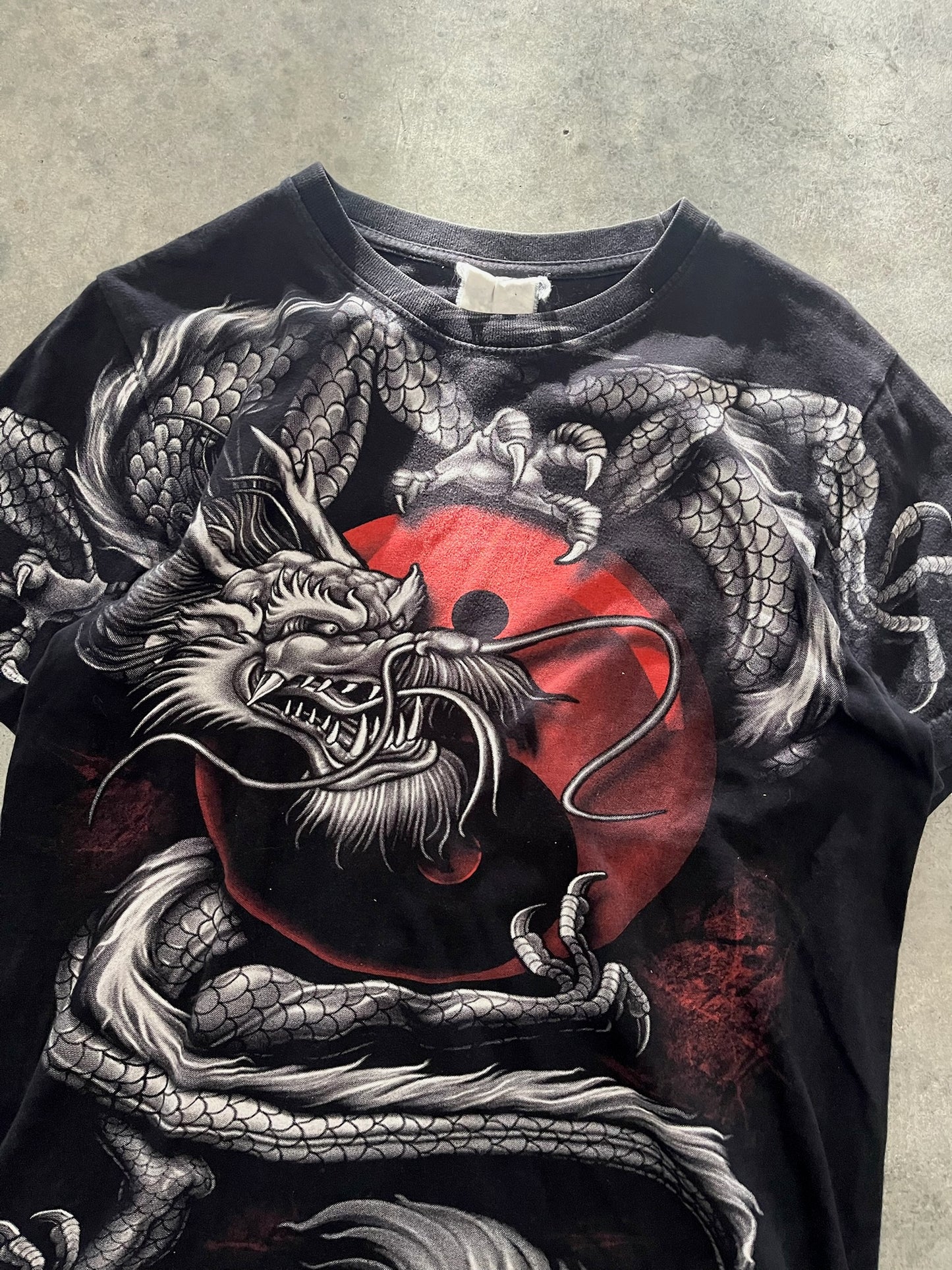 Dragon AOP tee - S