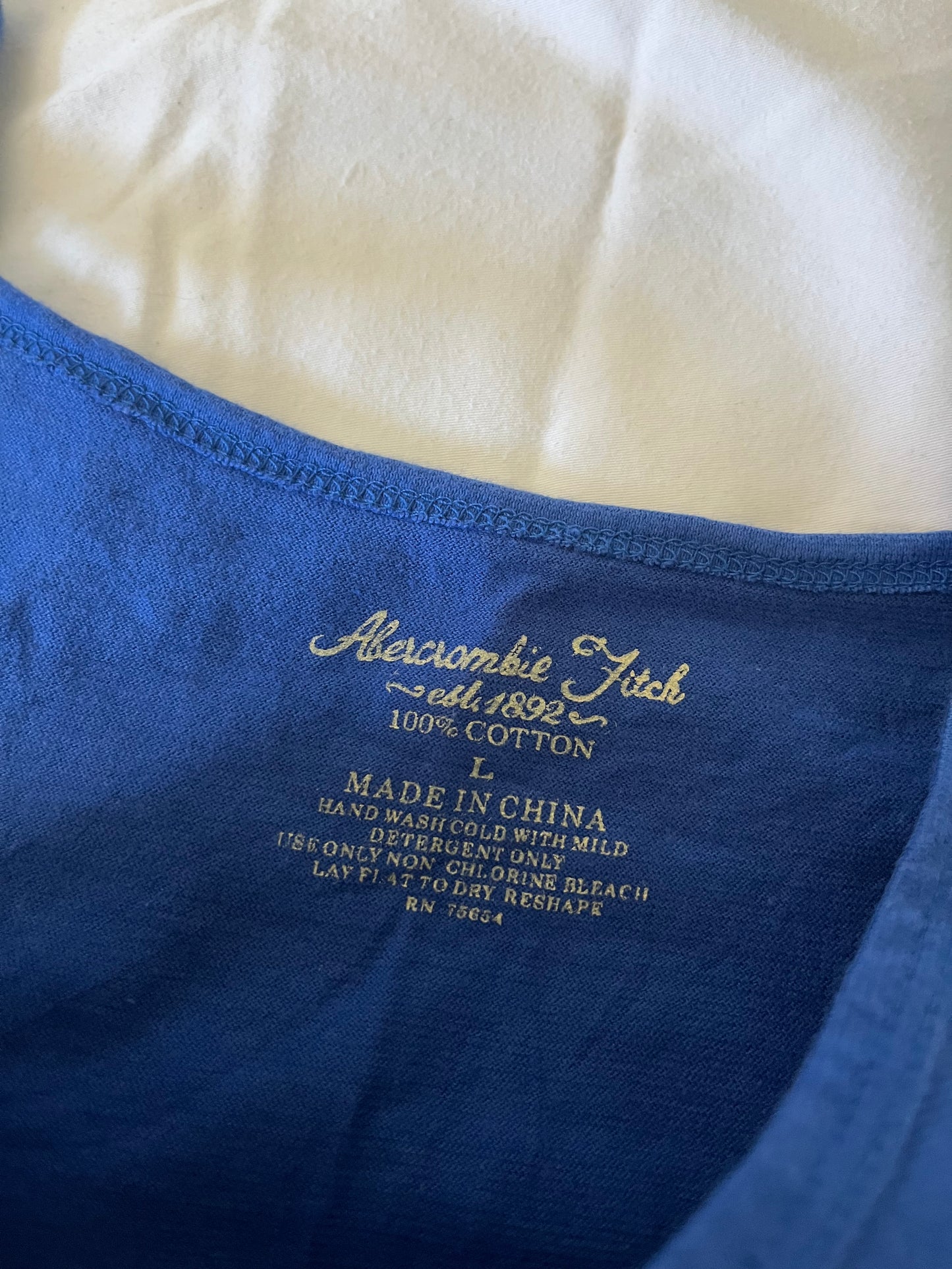 abercrombie tank top - L