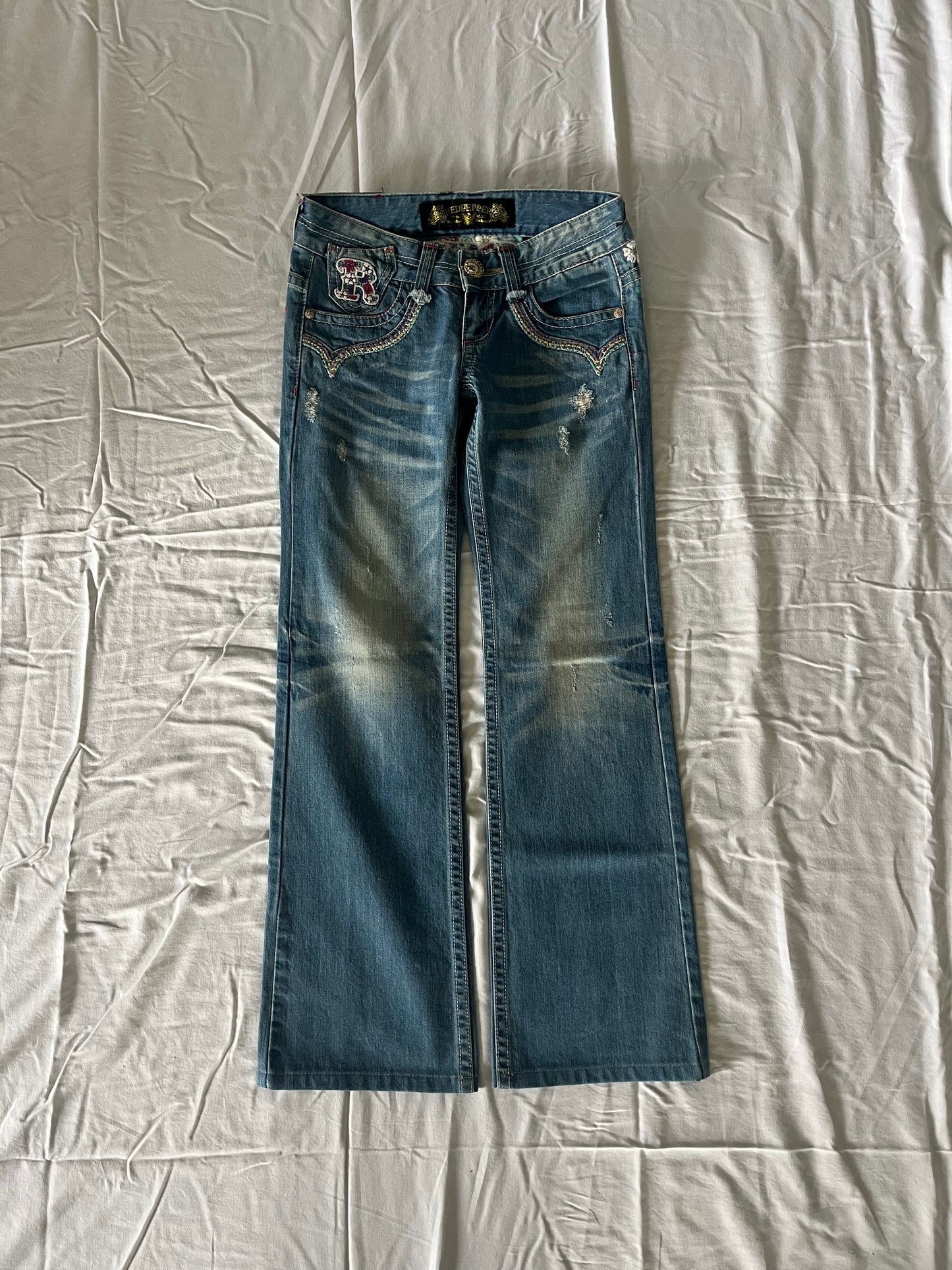 red pepper flared jeans - 30