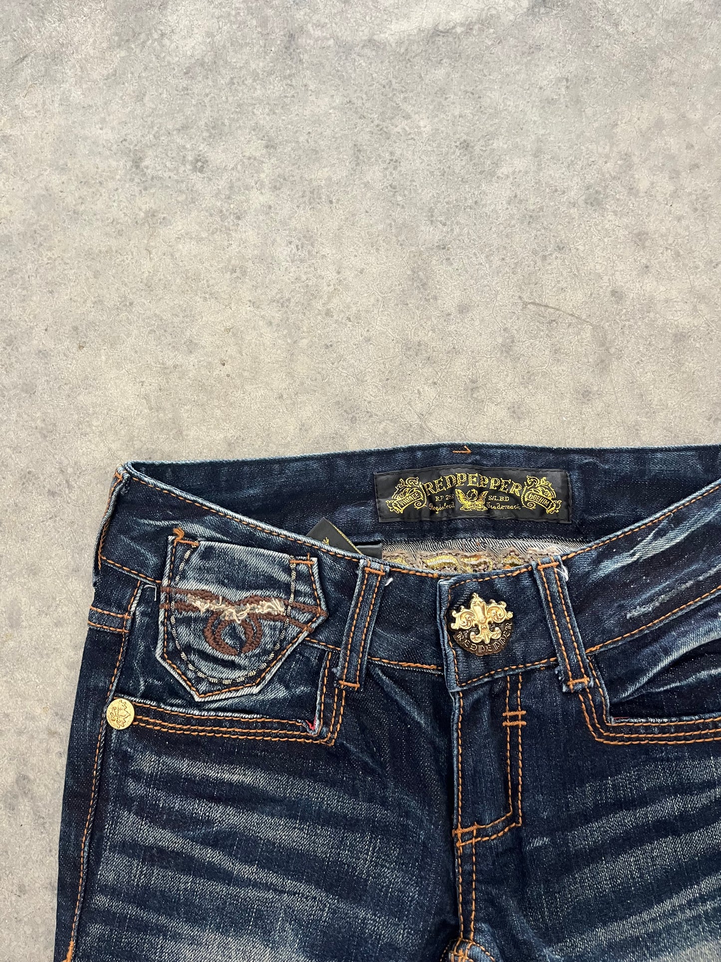 red pepper jeans