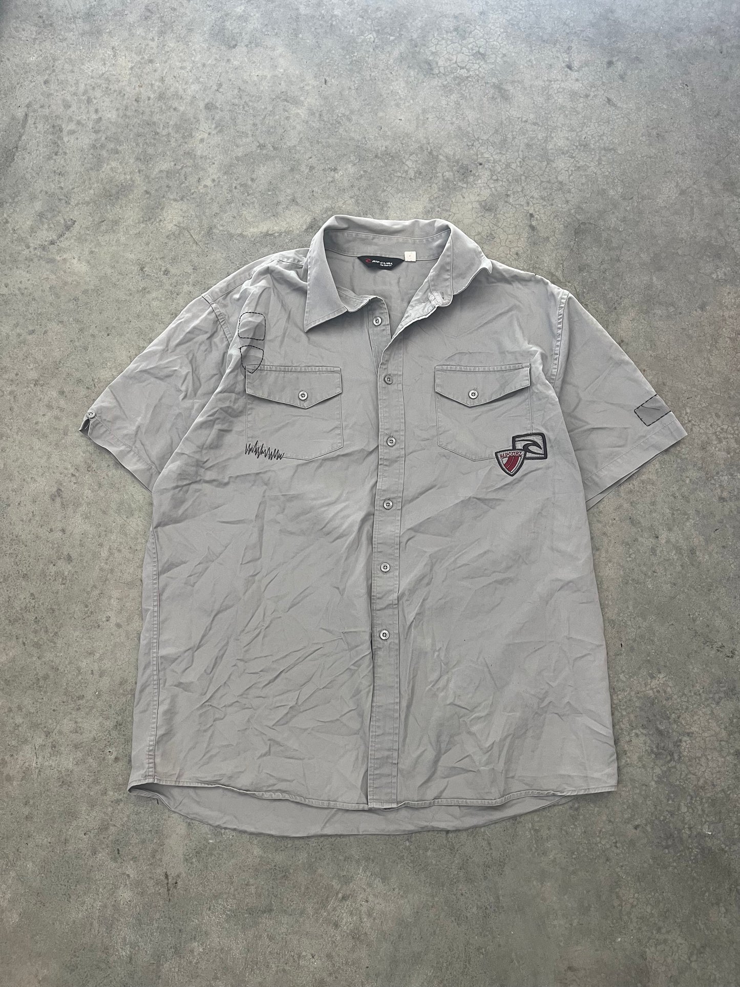 Ripcurl button up - XL