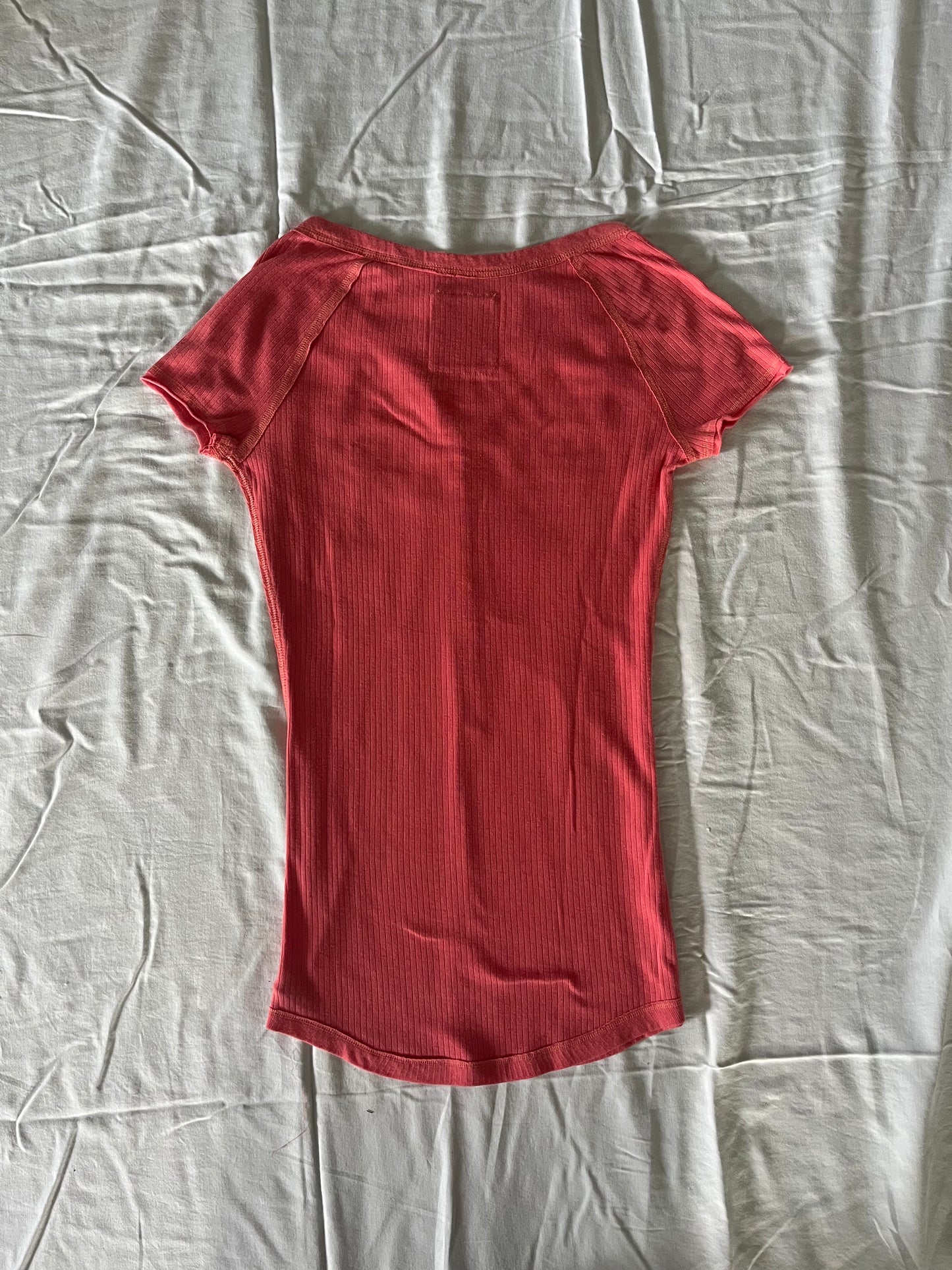 abercrombie henley short sleeve - M