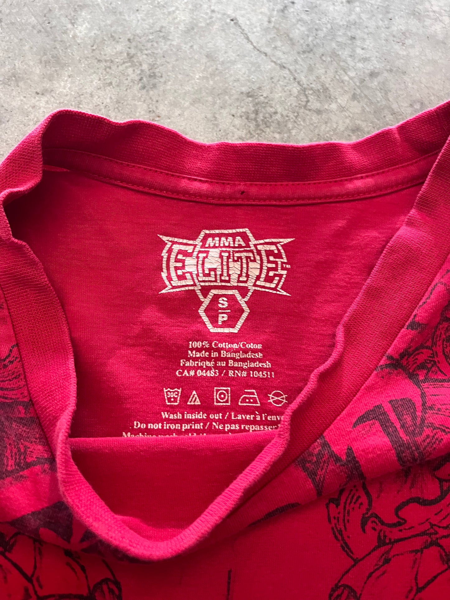 MMA Elite tee - S