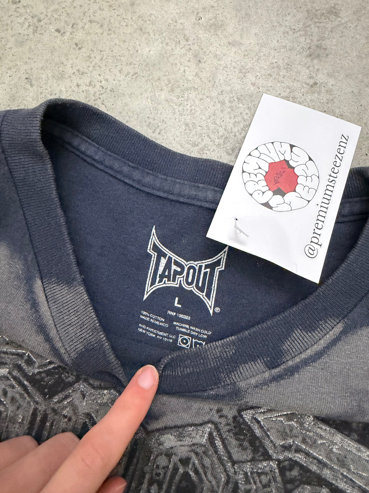 grailll tapout tee - L