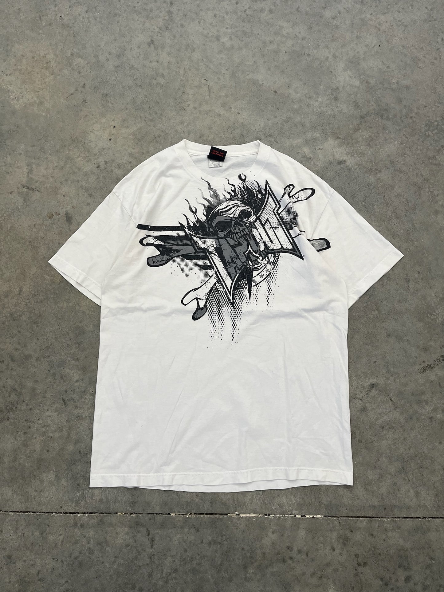 grail skull tapout tee - L