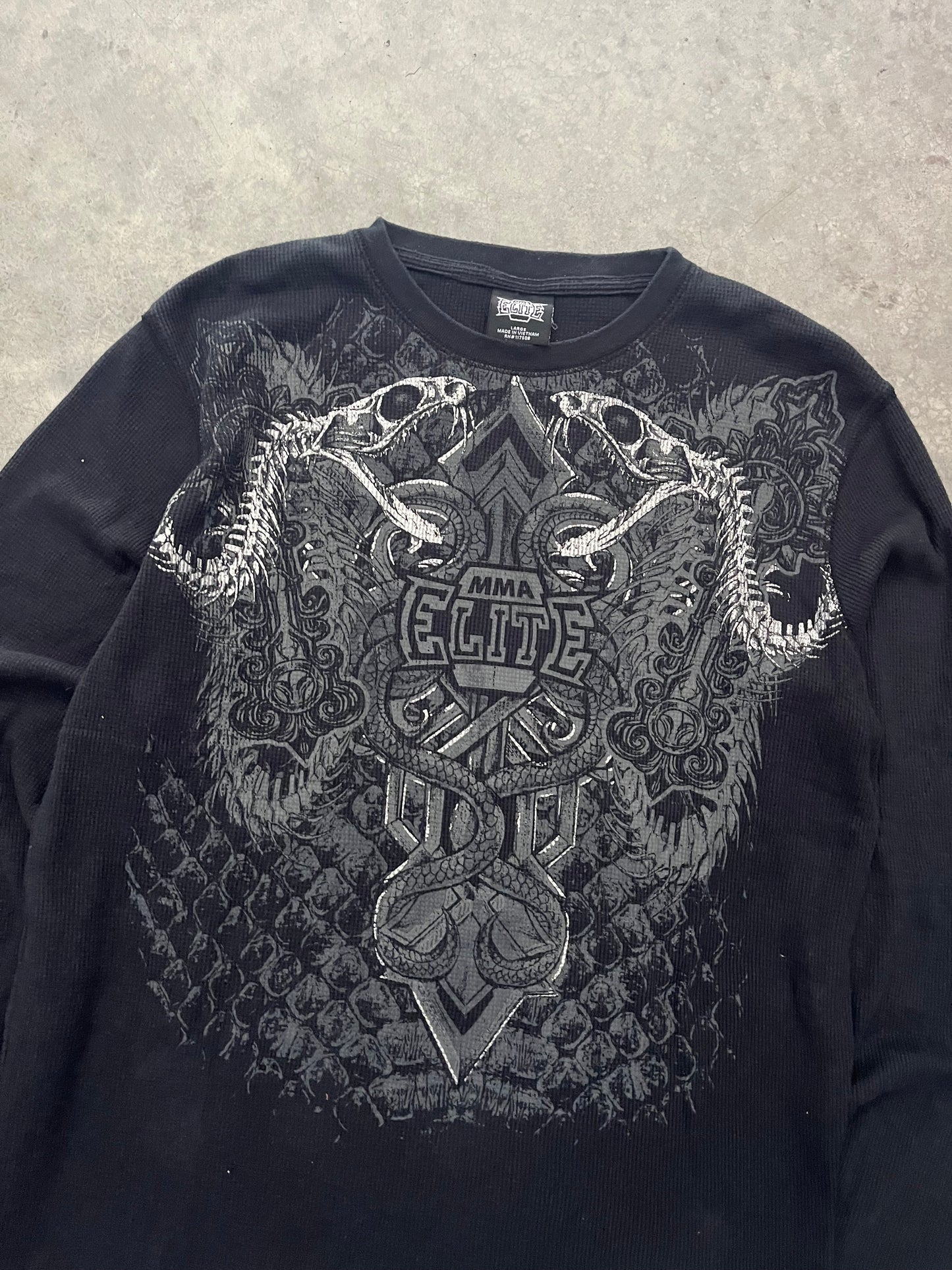MMA elite long sleeve - L