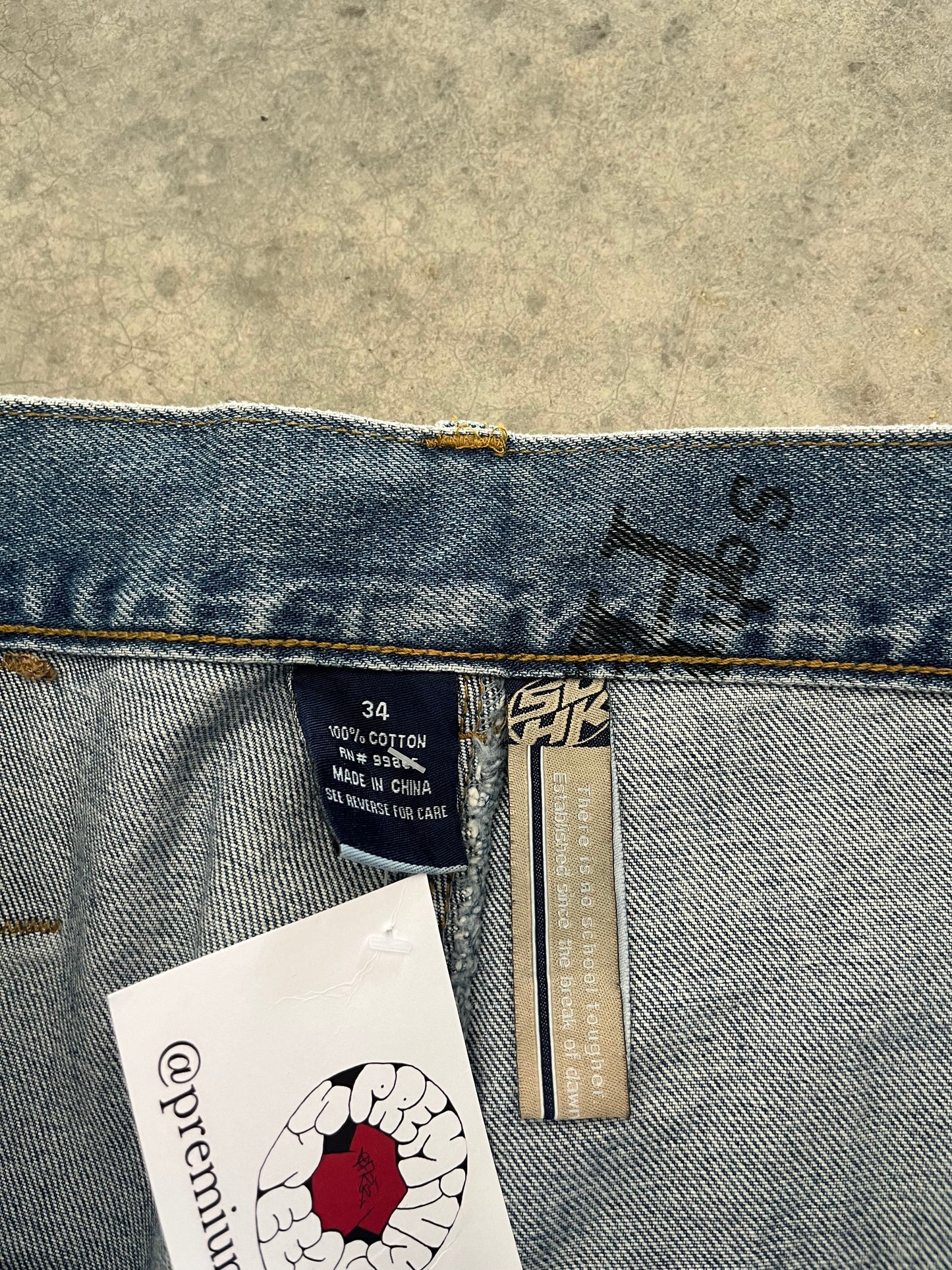 school of hard knock jeans
