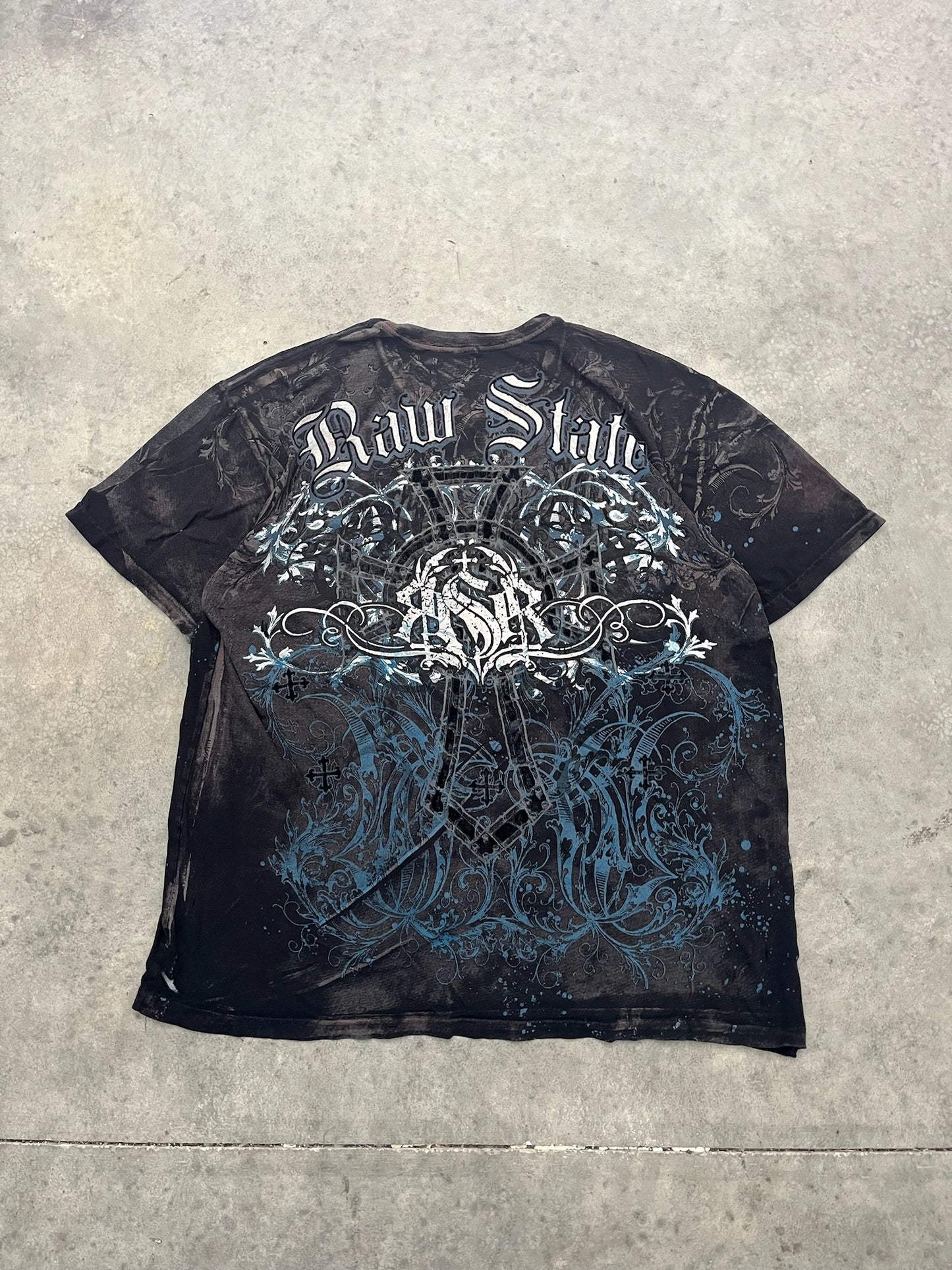 INSANE raw state tee - XXL