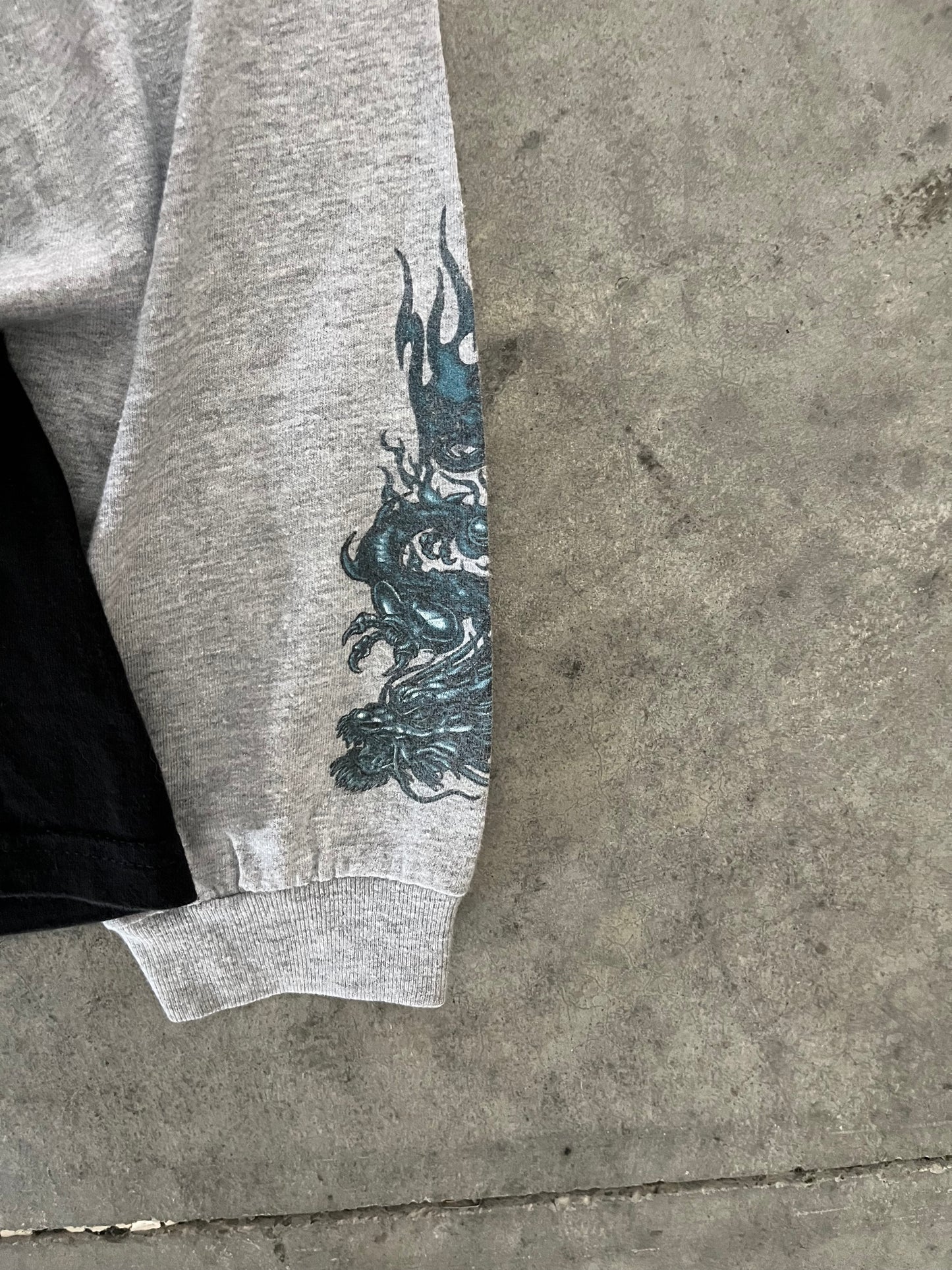 top heavy double layered long sleeve