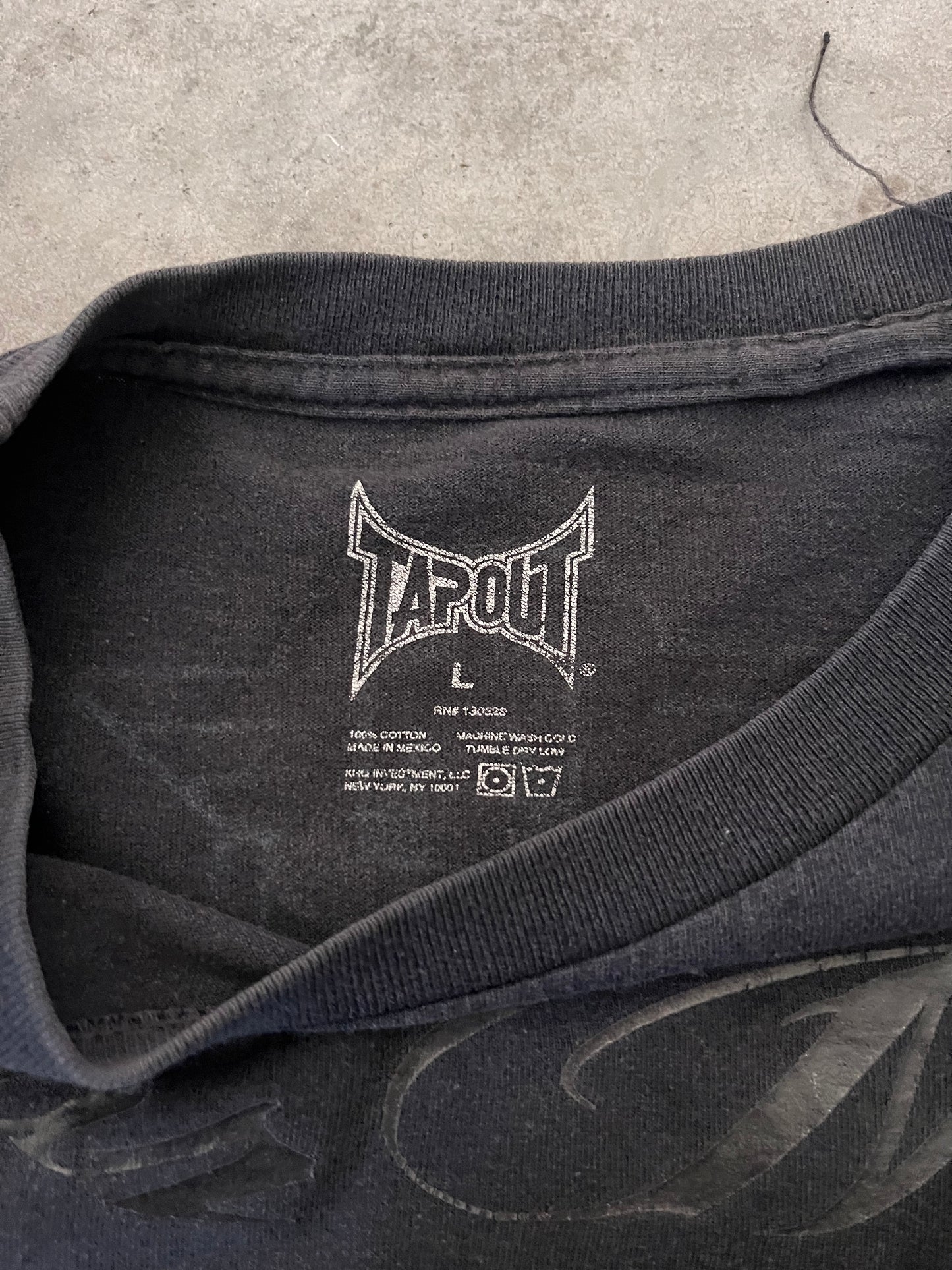 grail tapout tee - L