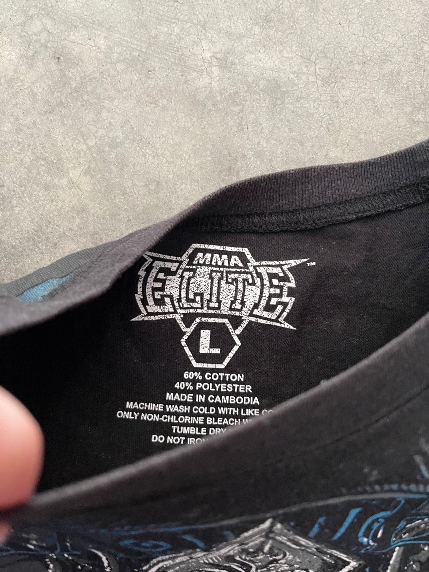 MMA elite long sleeve - L