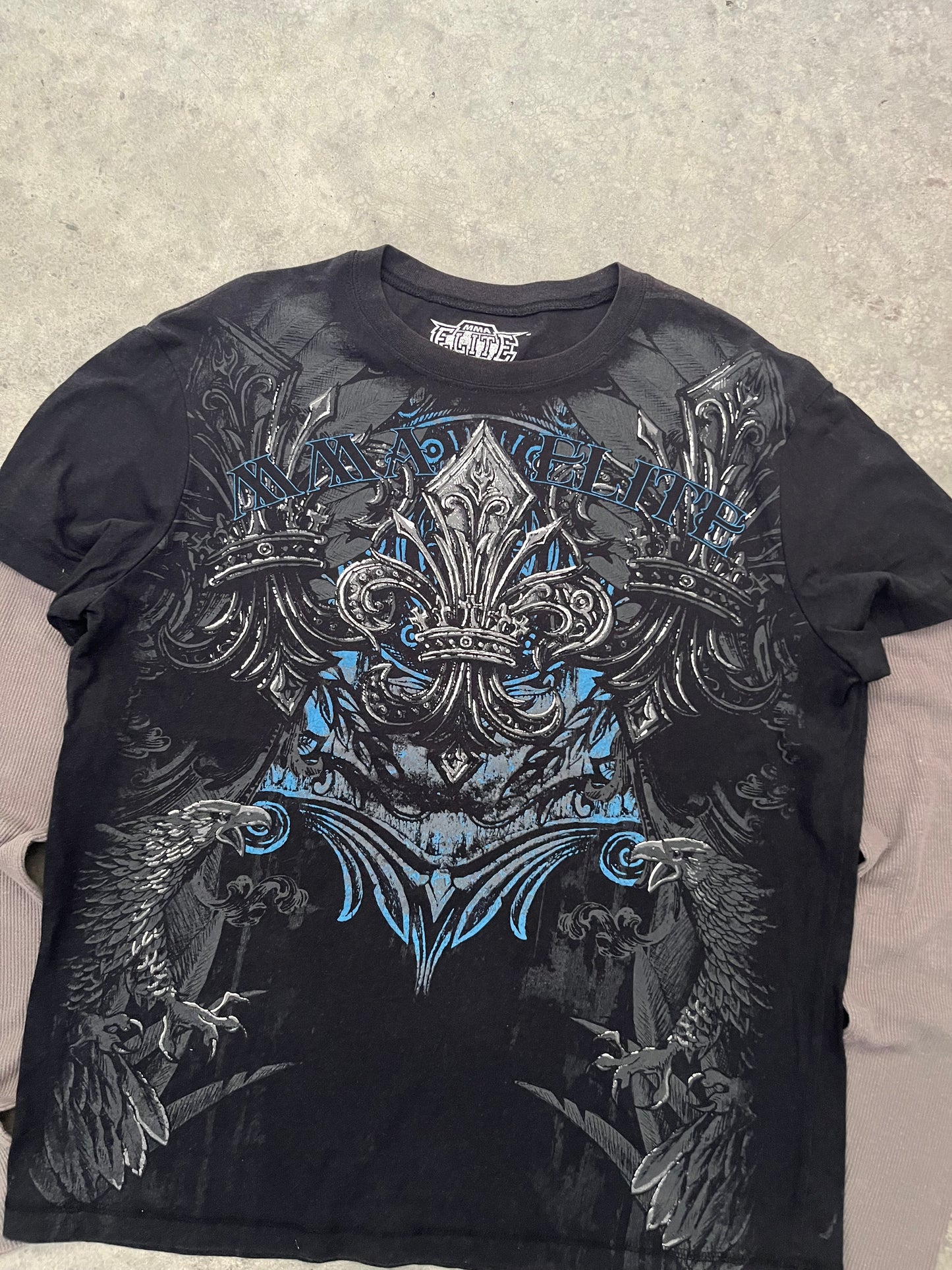 MMA elite long sleeve - L