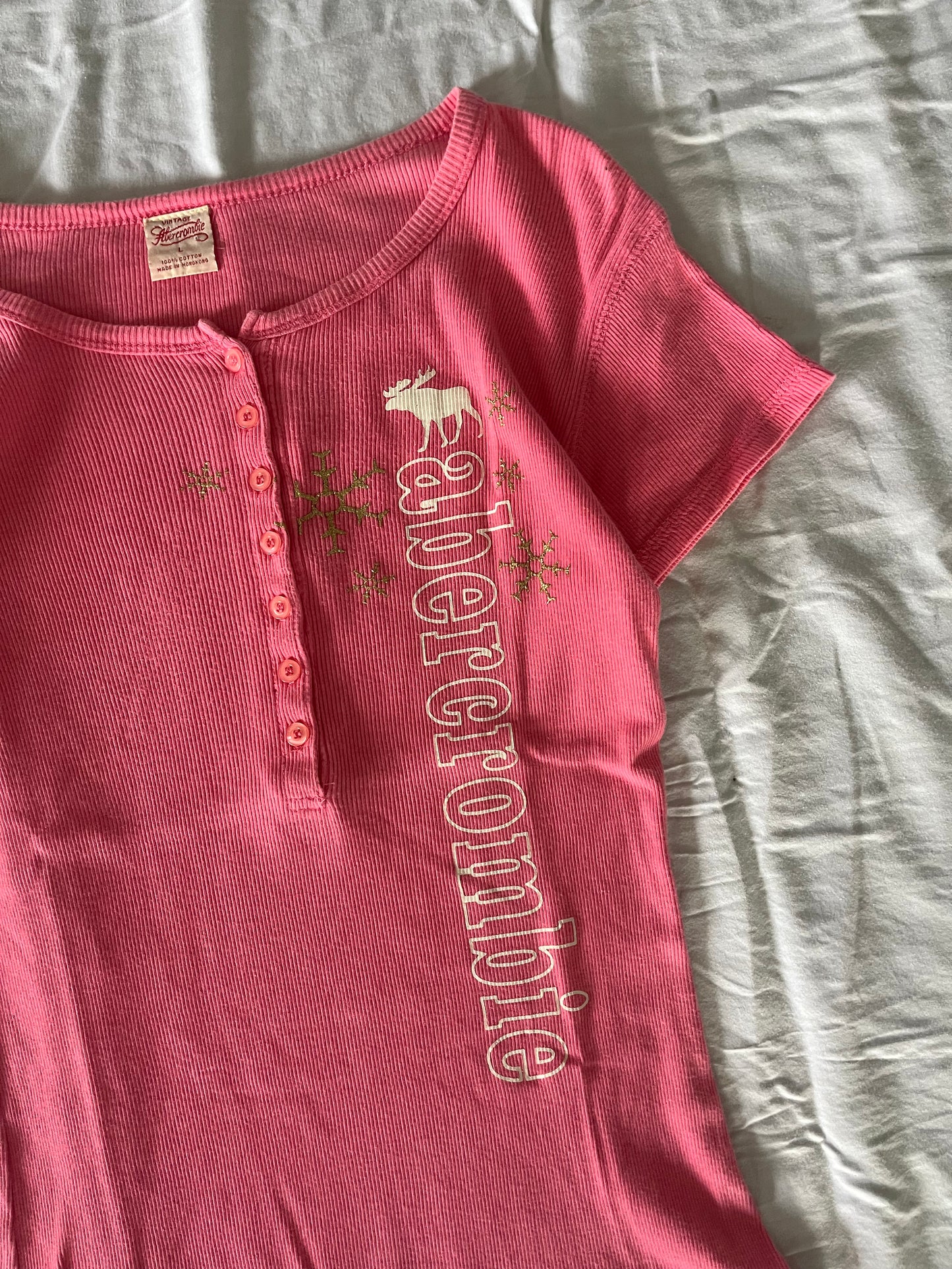 abercrombie polo babytee - L