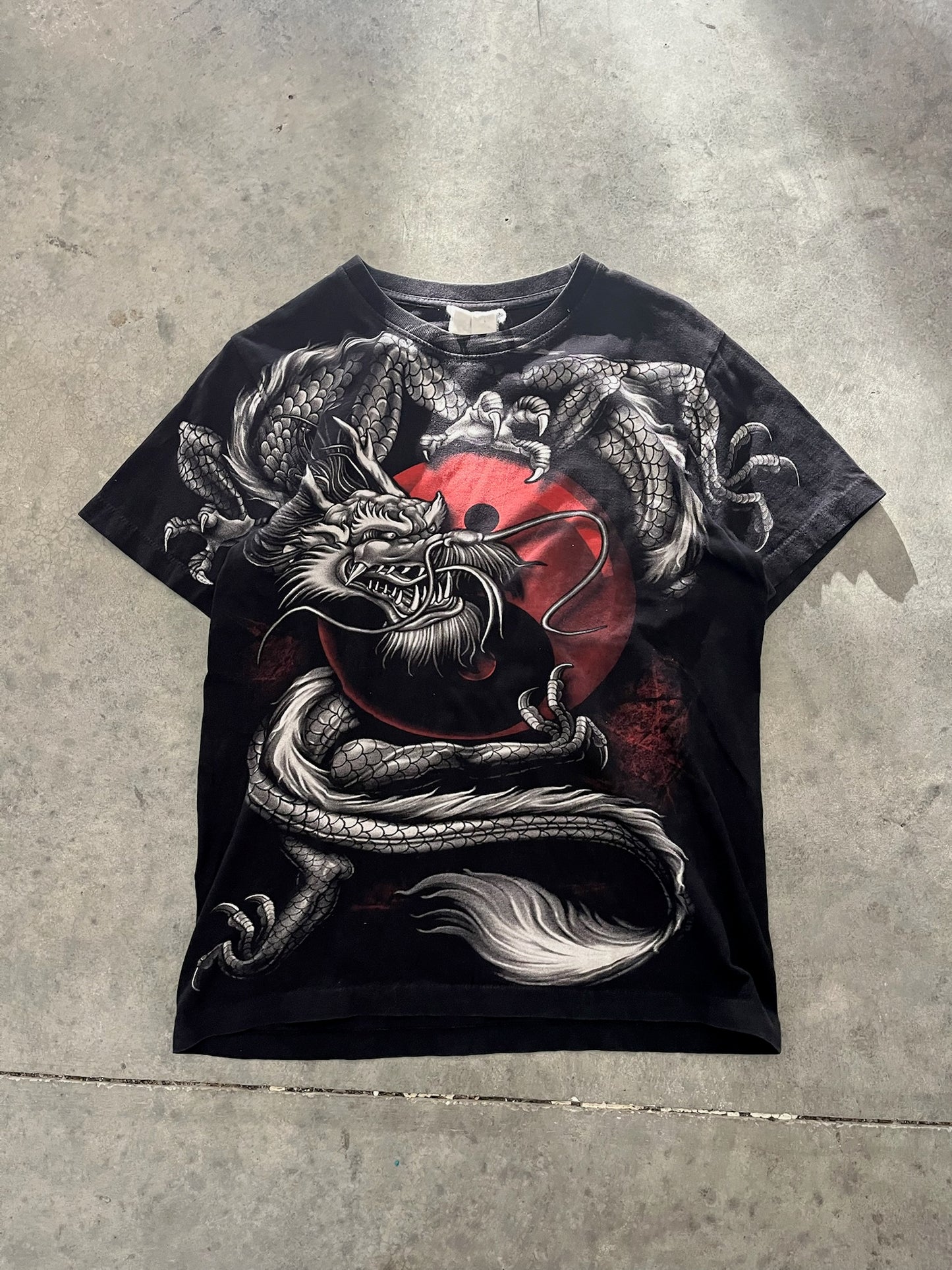 Dragon AOP tee - S