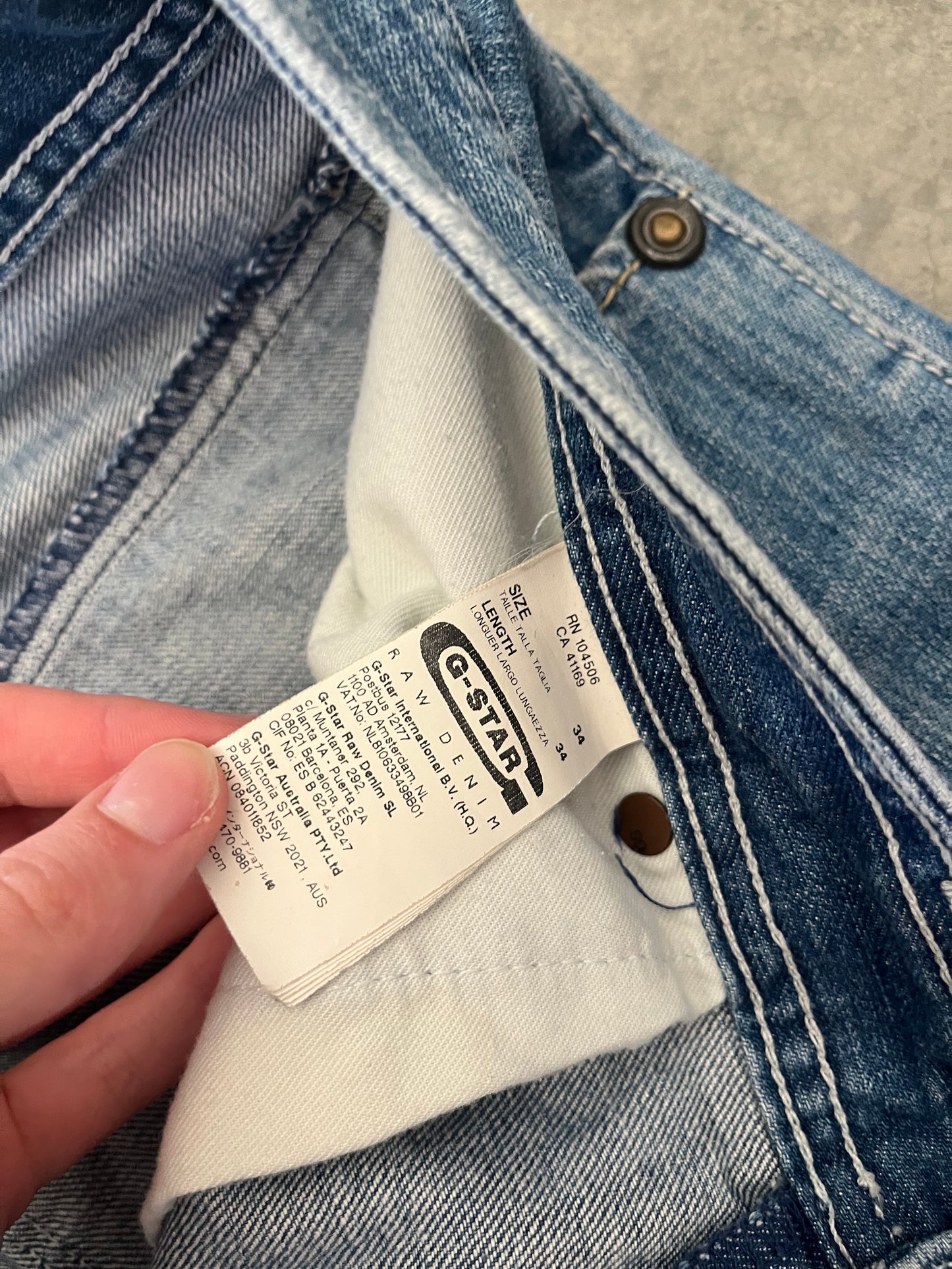 Gstar raw jeans - 36