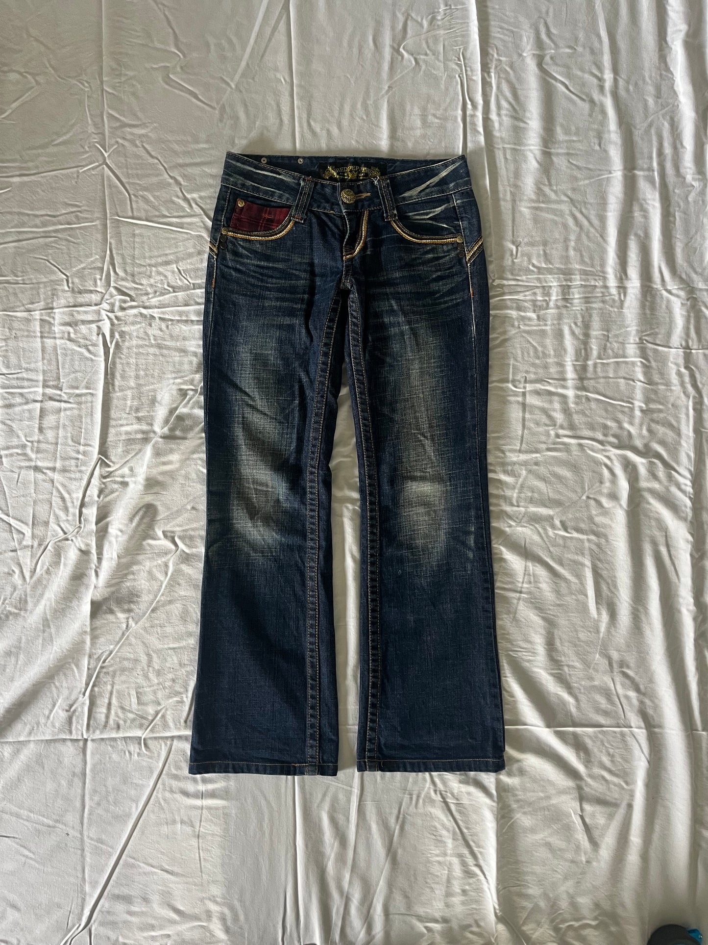 red pepper flare jeans - 30