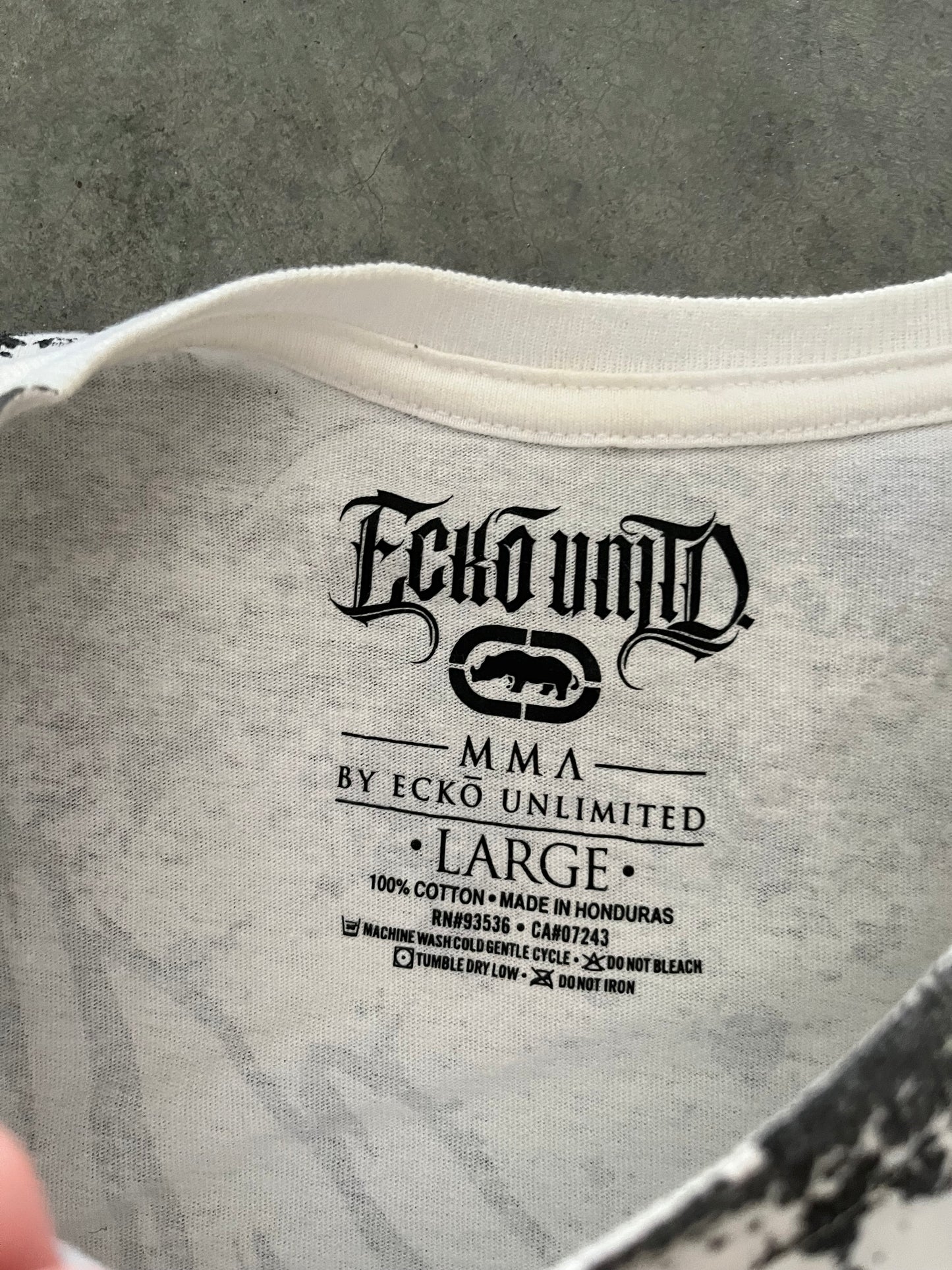 CRAZY ecko tee - L