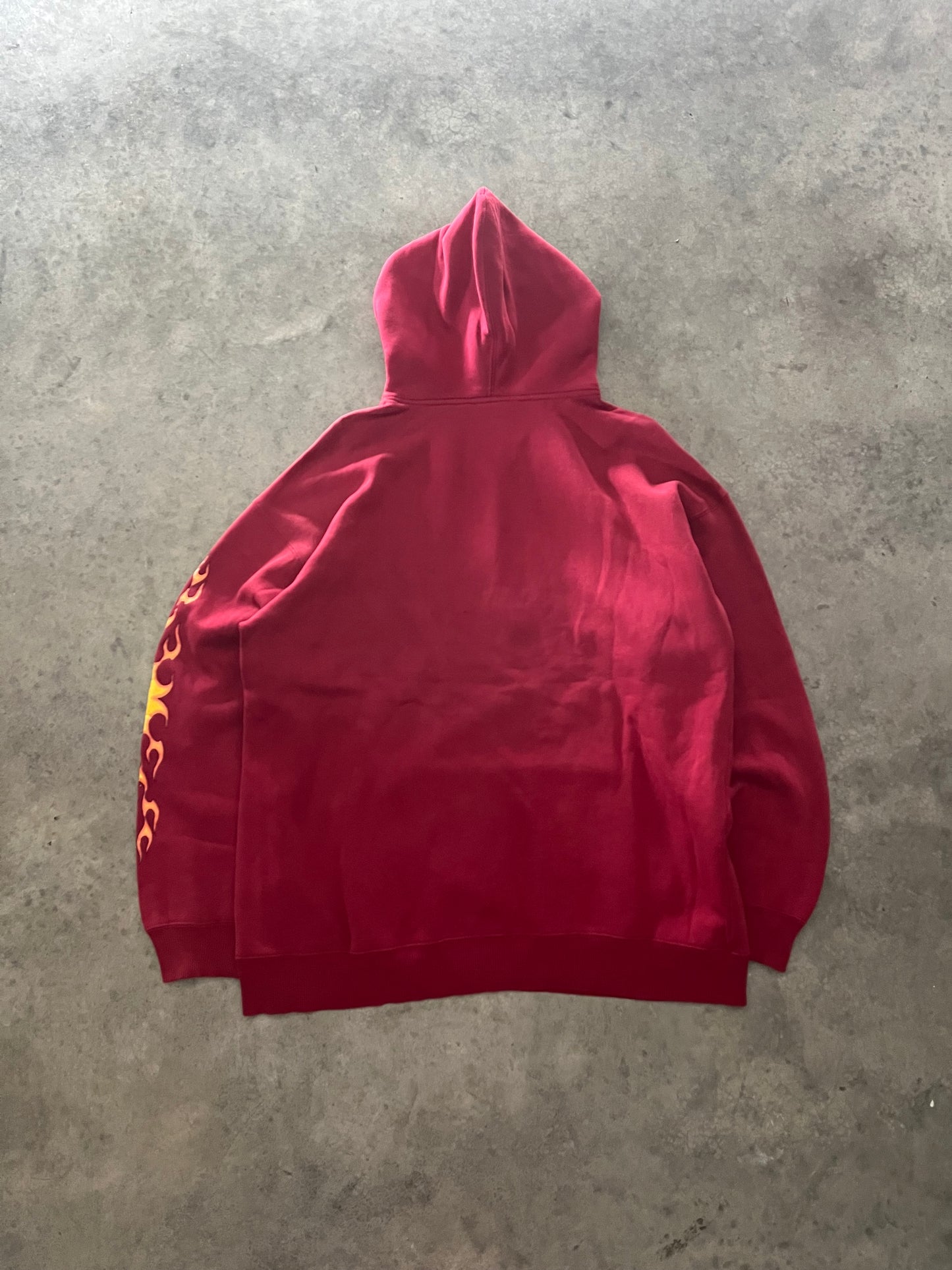 y2k flame hoodie - XL