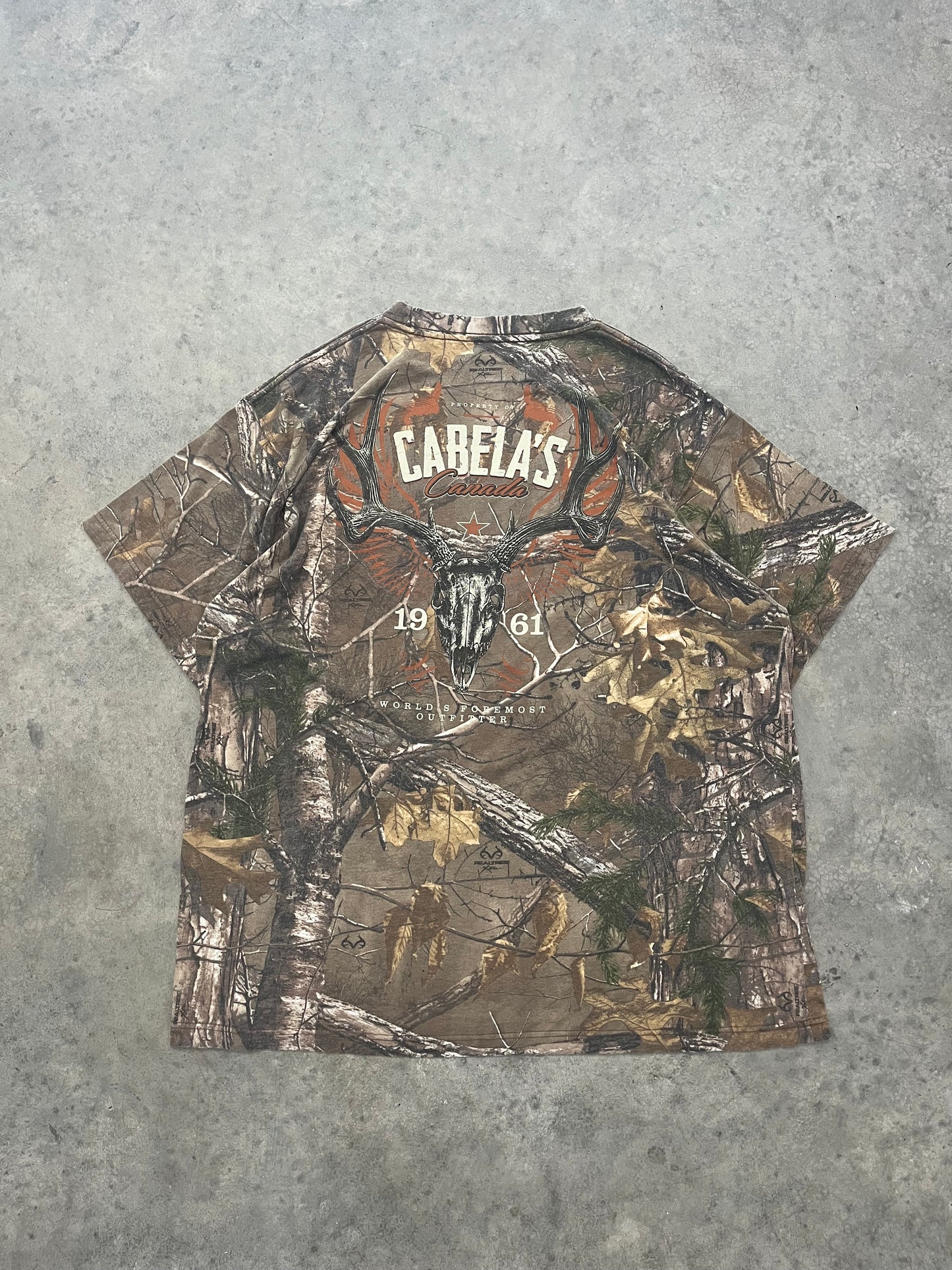 realtree tee with back hit