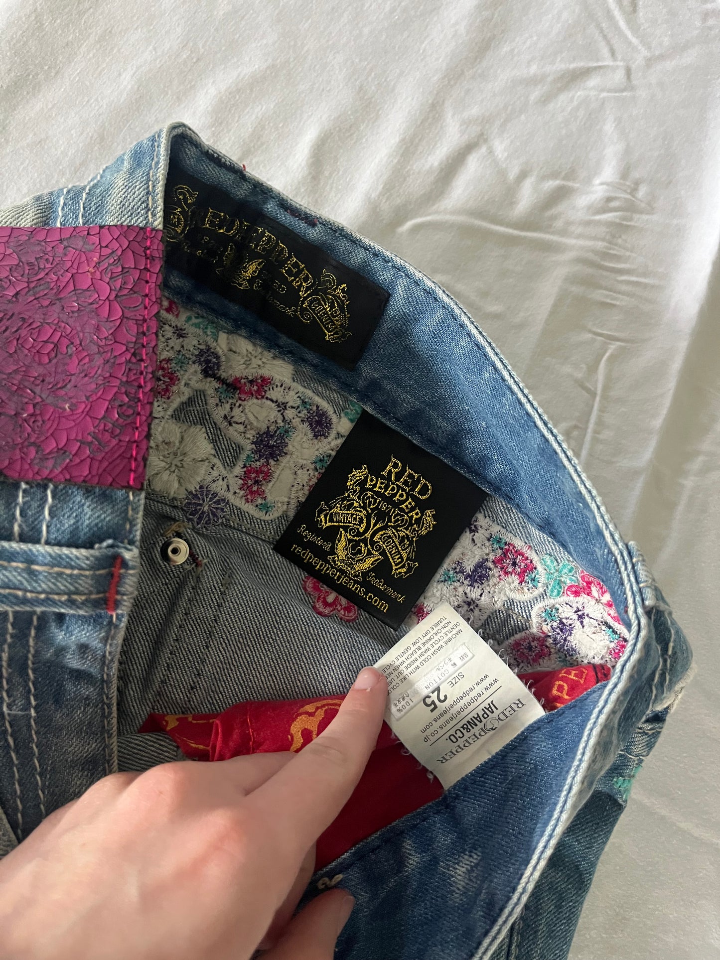 red pepper flared jeans - 30