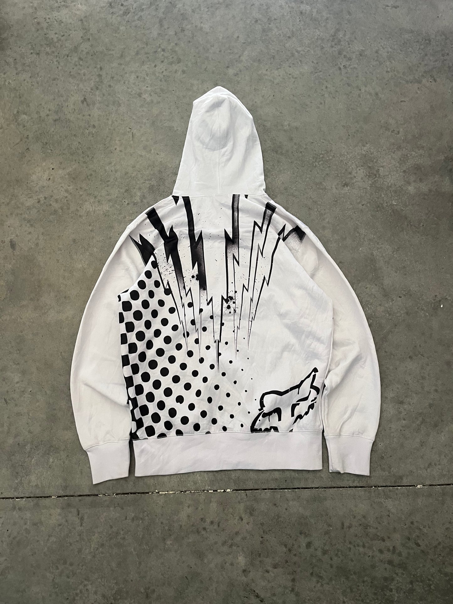 Fox racing hoodie - L